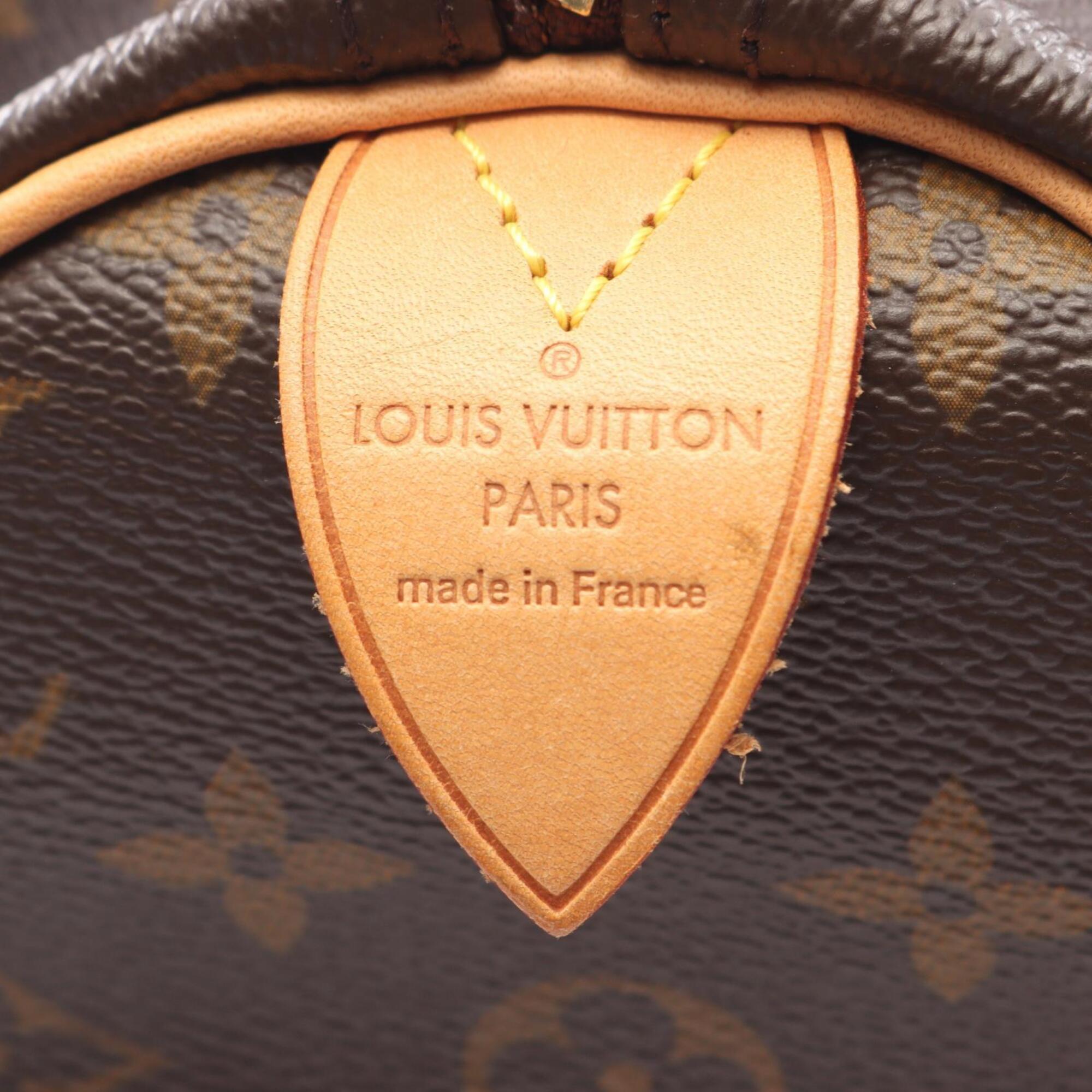 Louis Vuitton Brown Pvc Leather Handbag (Pre-Owned)