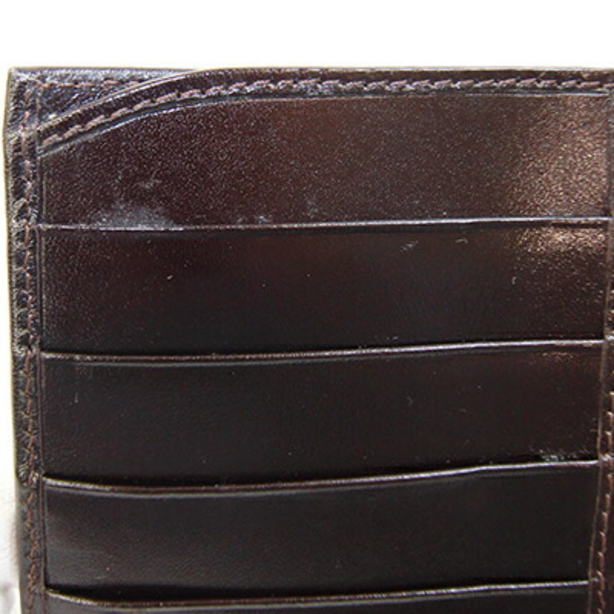 Fendi Zucca Brown Jacquard Leather Wallet (Bi-Fold) (Pre-Owned)