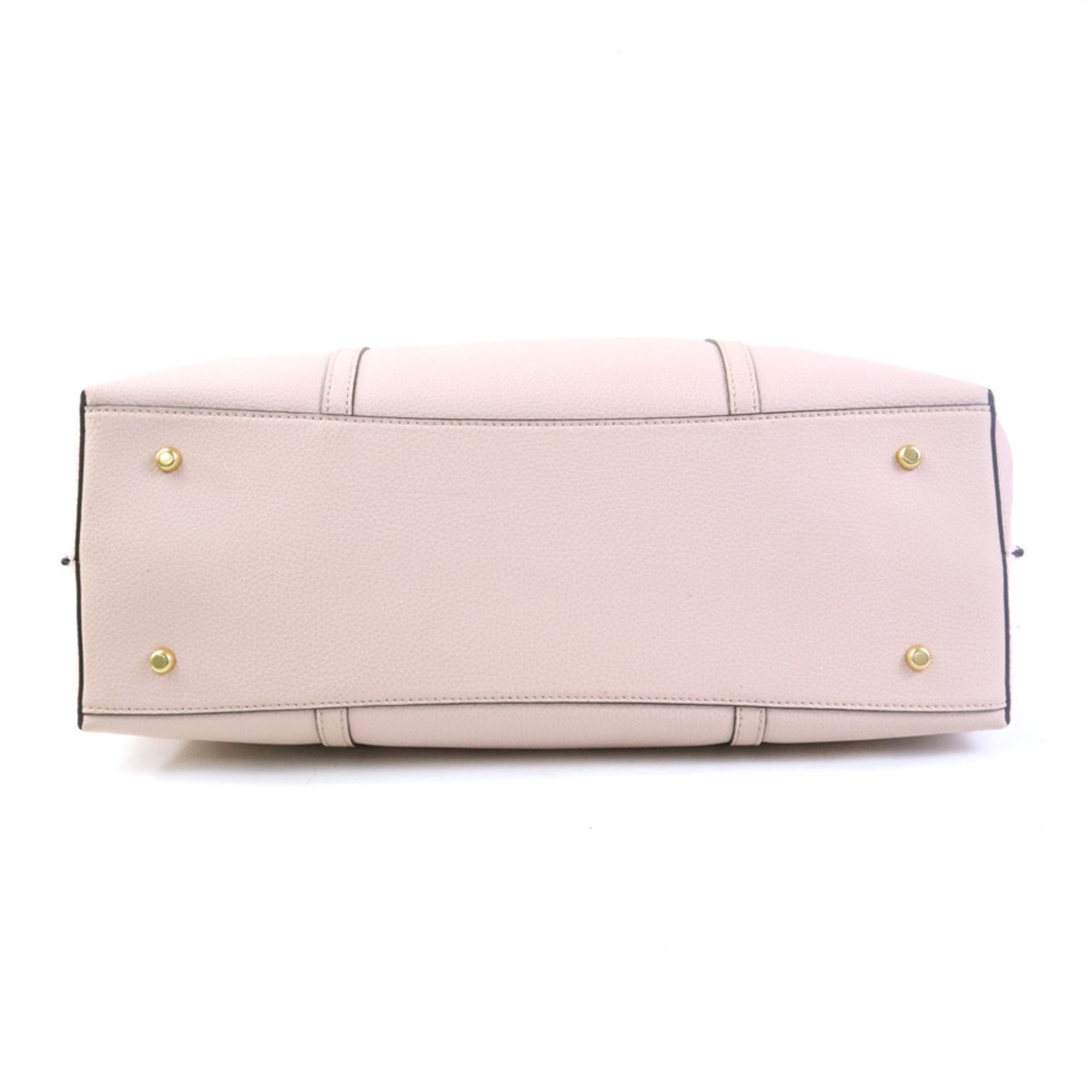 Tory Burch Light Pink Leather Shoulder Bag Tote Bag (Pre-Owned)