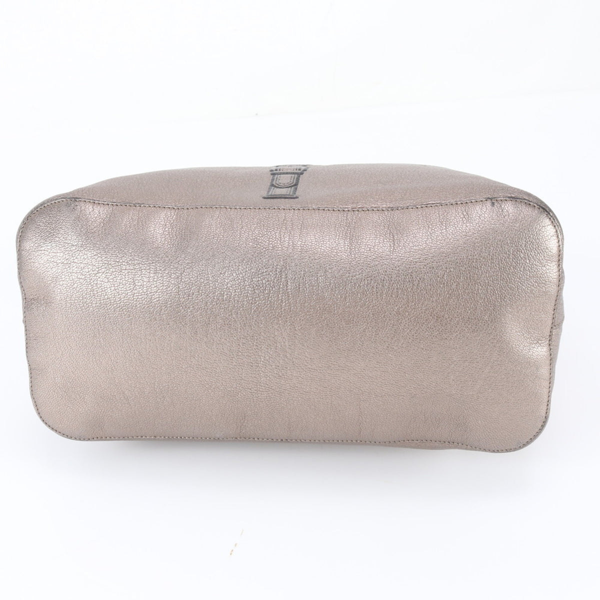 Loewe Gold Leather Handbag Shoulder Bag Tote Bag (Pre-Owned)