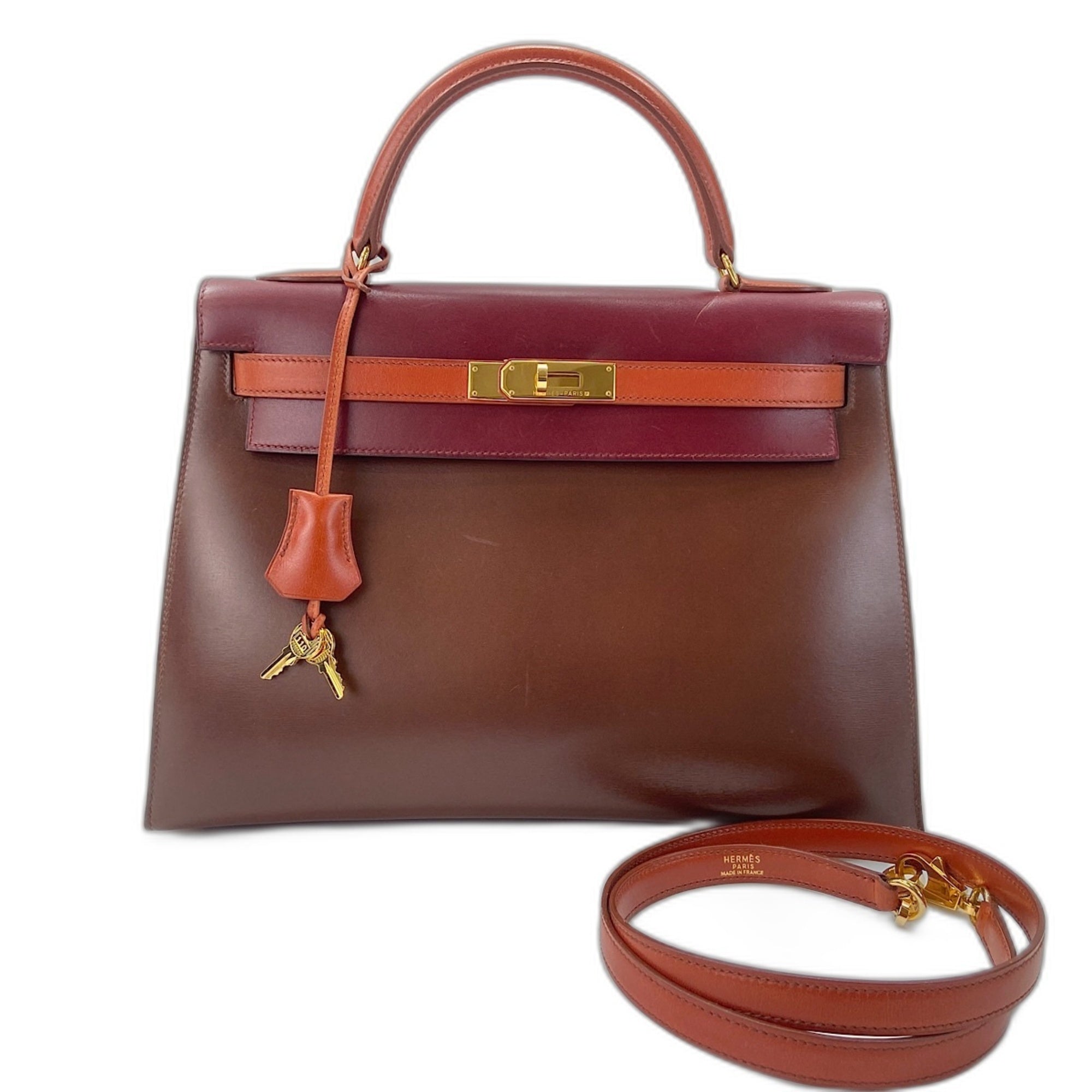 Hermes Brown Handbag (Pre-Owned)