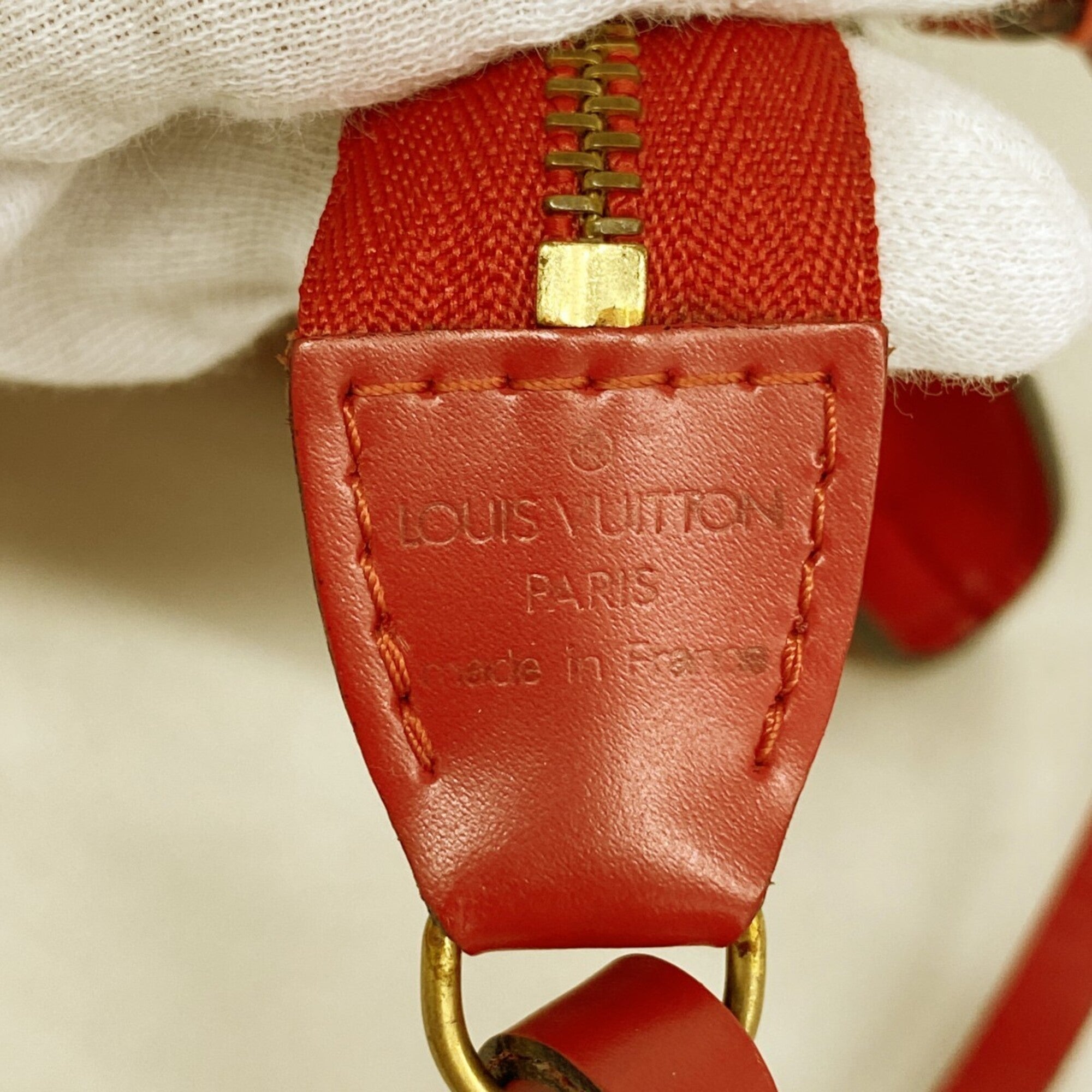 Louis Vuitton Castilian Red Pouch (Pre-Owned)