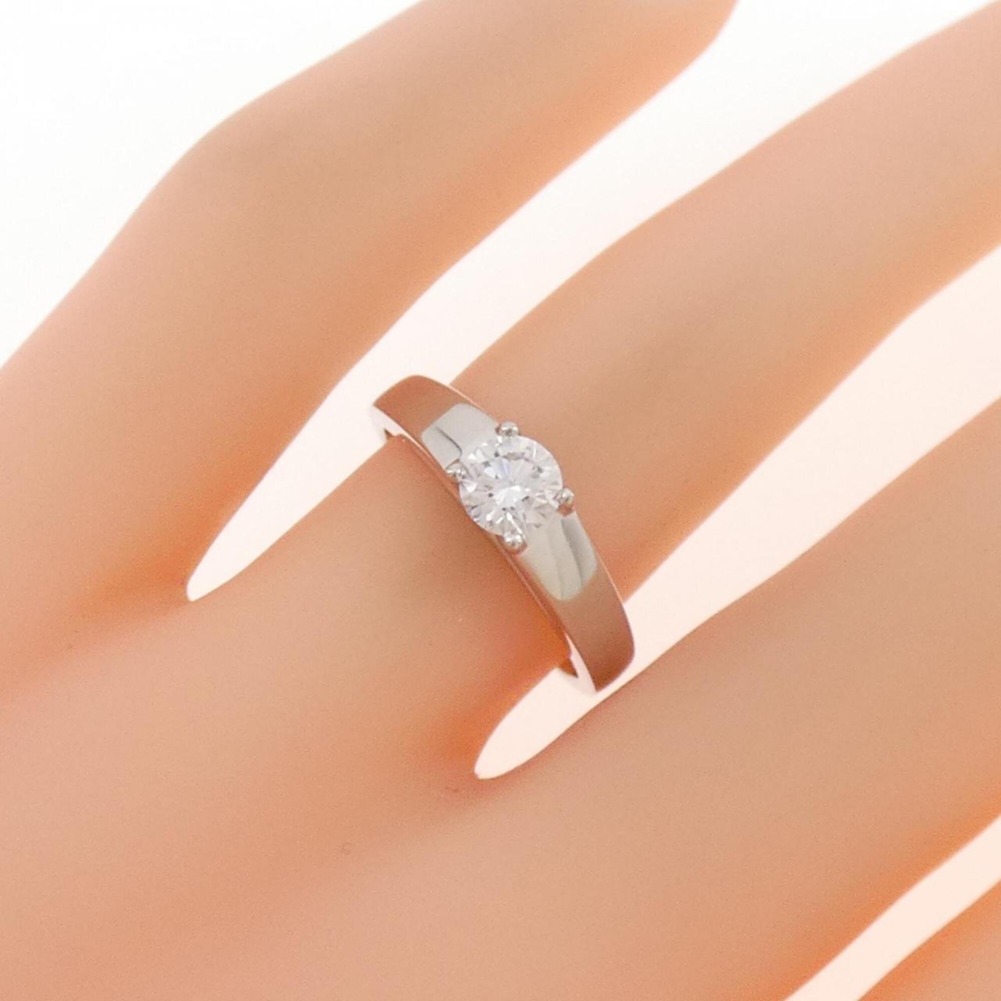 Bvlgari Platinum Platinum 950 Band Ring (Pre-Owned)