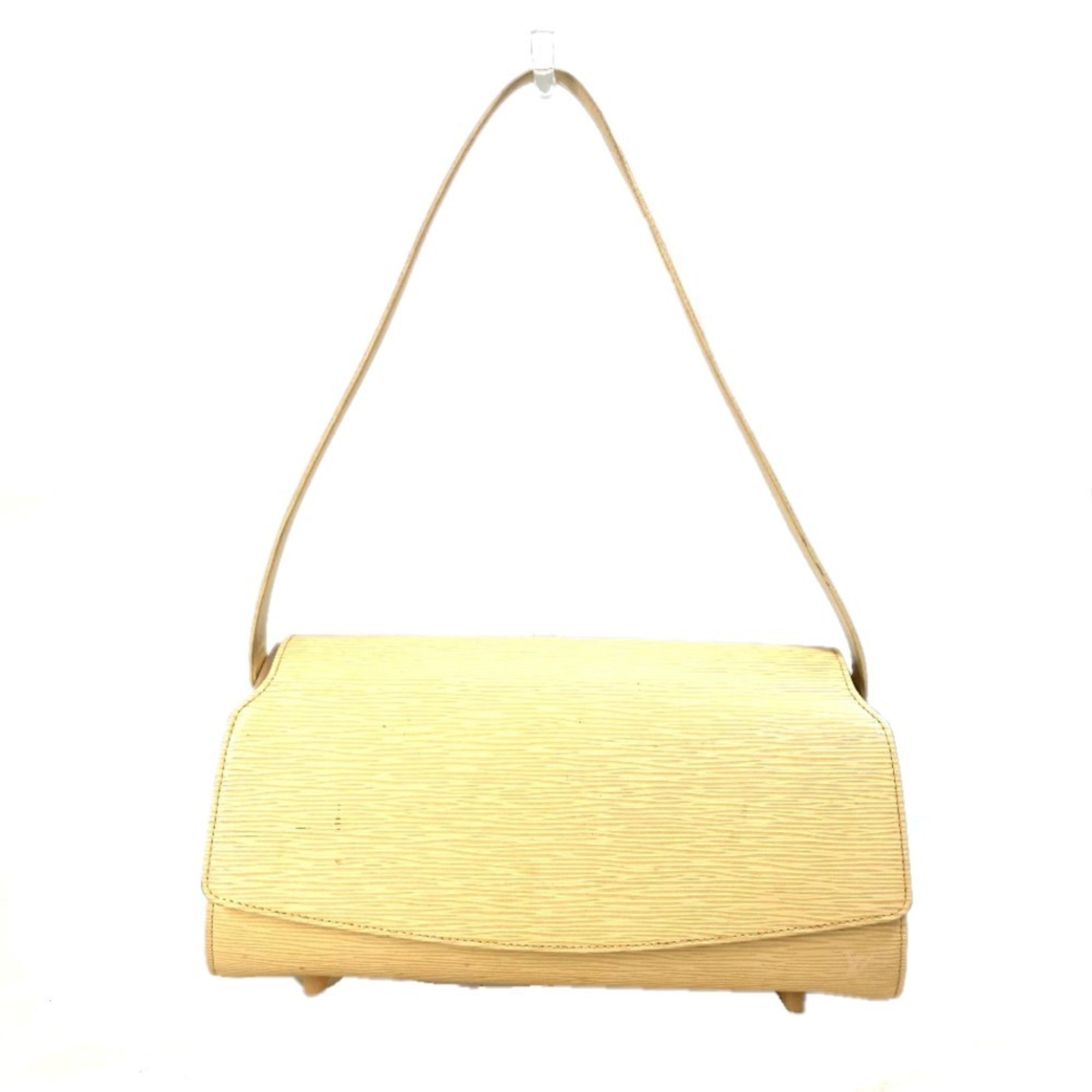 Louis Vuitton Epi Vanilla Yellow Epi Leather Shoulder Bag (Pre-Owned)
