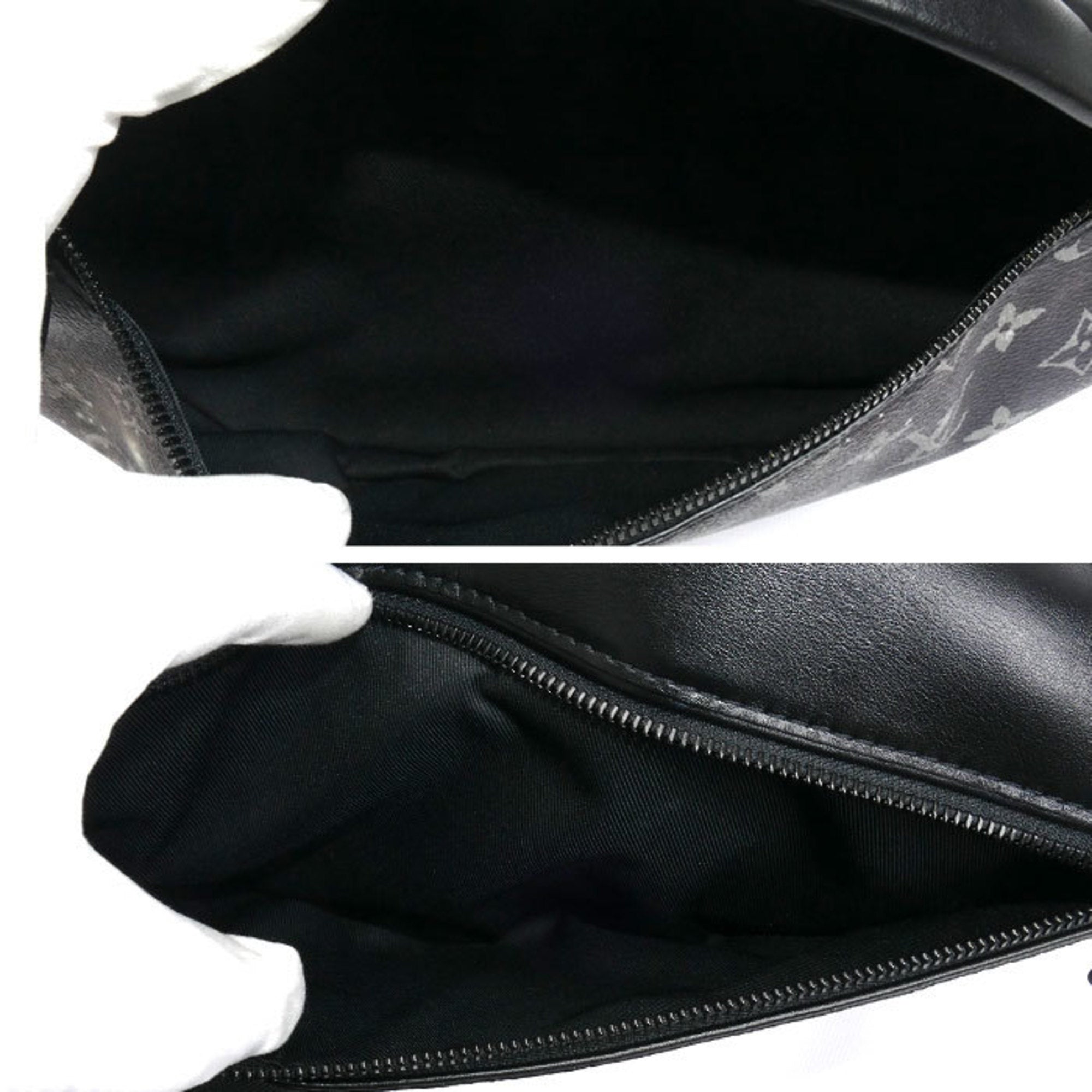 Louis Vuitton Black Monogram Sling Bag (Pre-Owned)