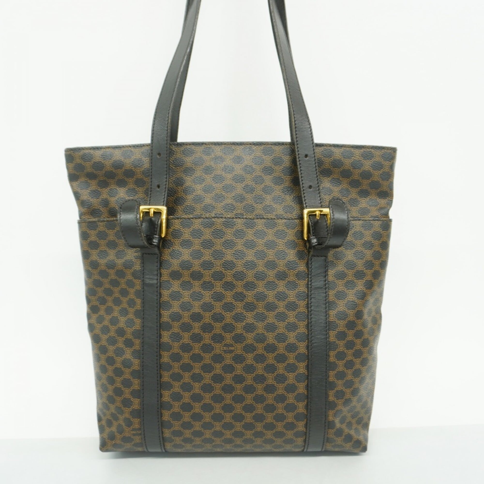 Celine Black Pvc Tote Bag (Pre-Owned)