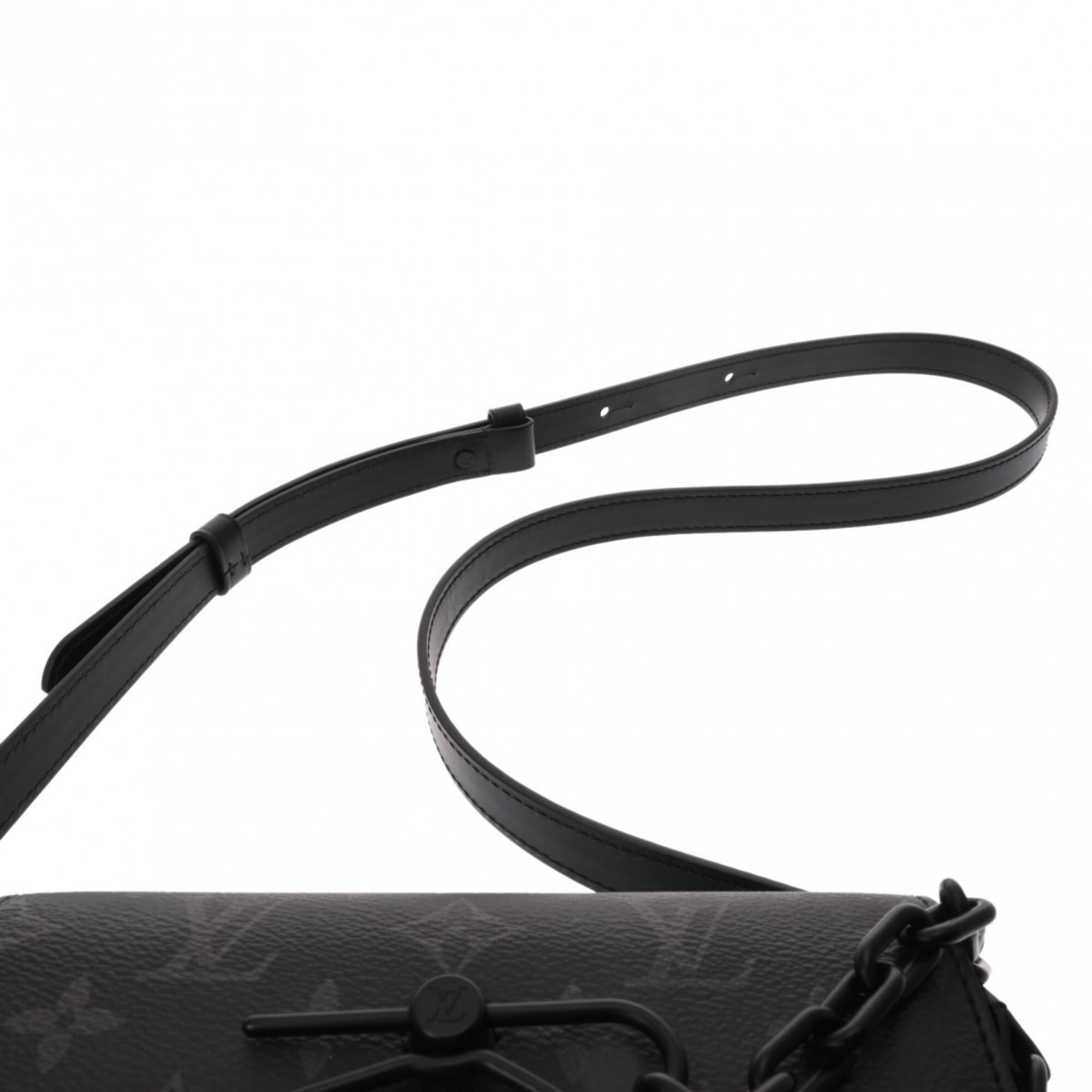 Louis Vuitton Black Monogram Eclipse Shoulder Bag (Pre-Owned)