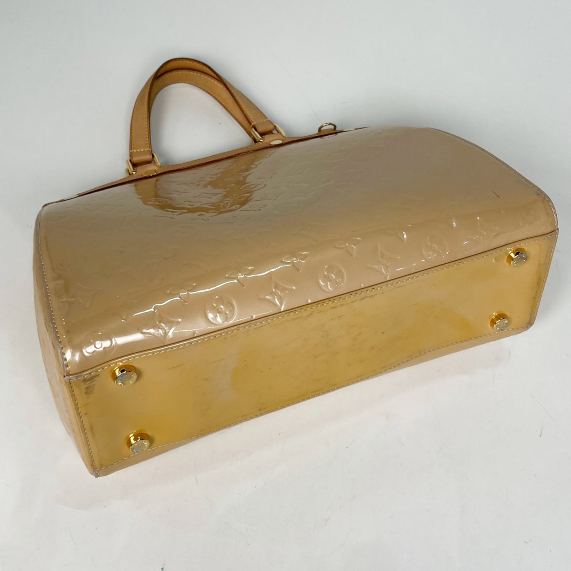 Louis Vuitton Rose Florentin Monogram Vernis Handbag Shoulder Bag (Pre-Owned)
