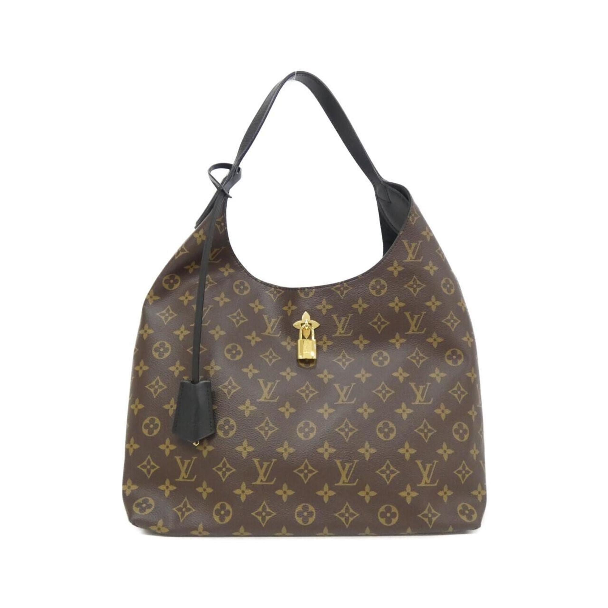Louis Vuitton Black Marron Monogram Monogram Coated Canvas Shoulder Bag (Pre-Owned)