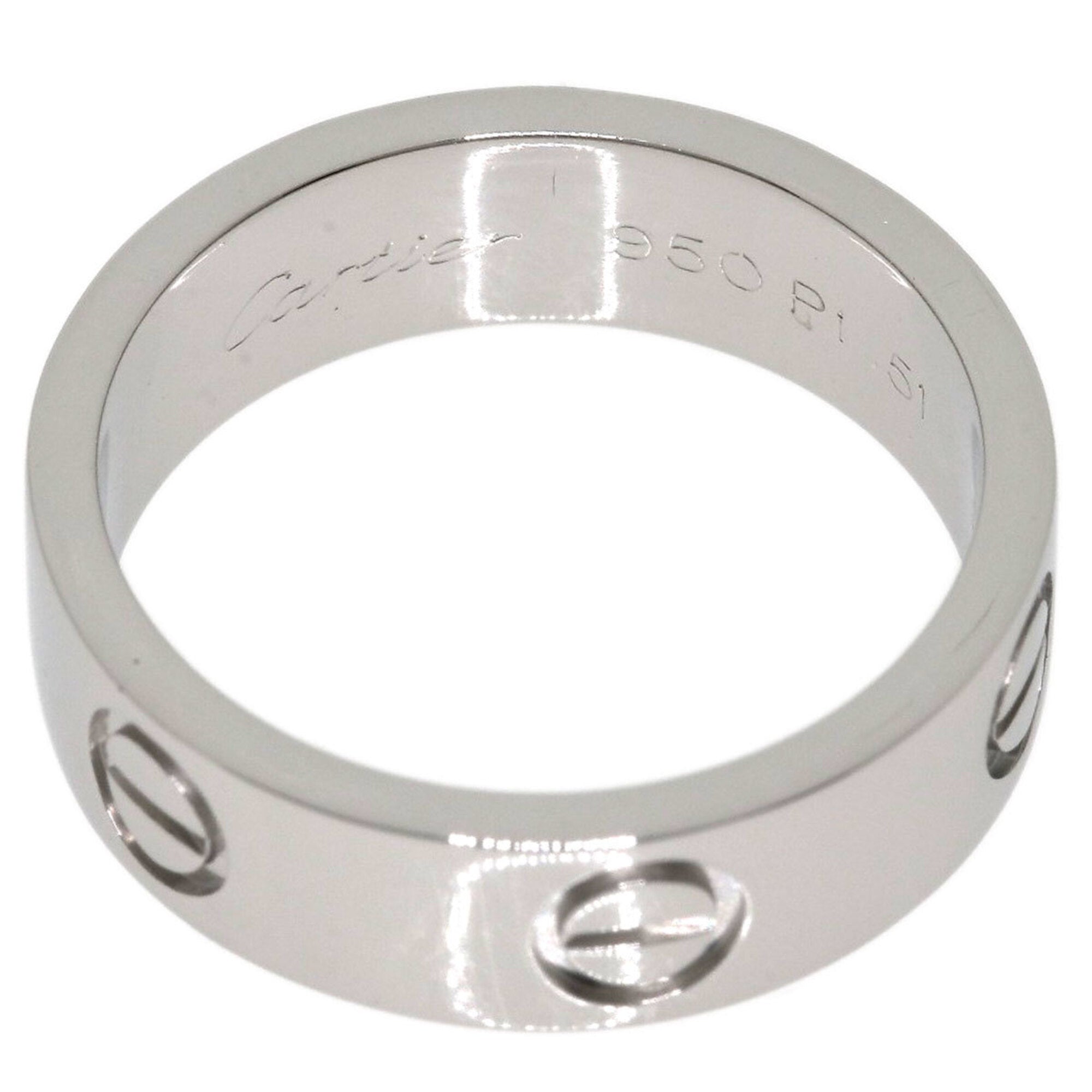 Cartier Platinum 950 Band Ring (Pre-Owned)