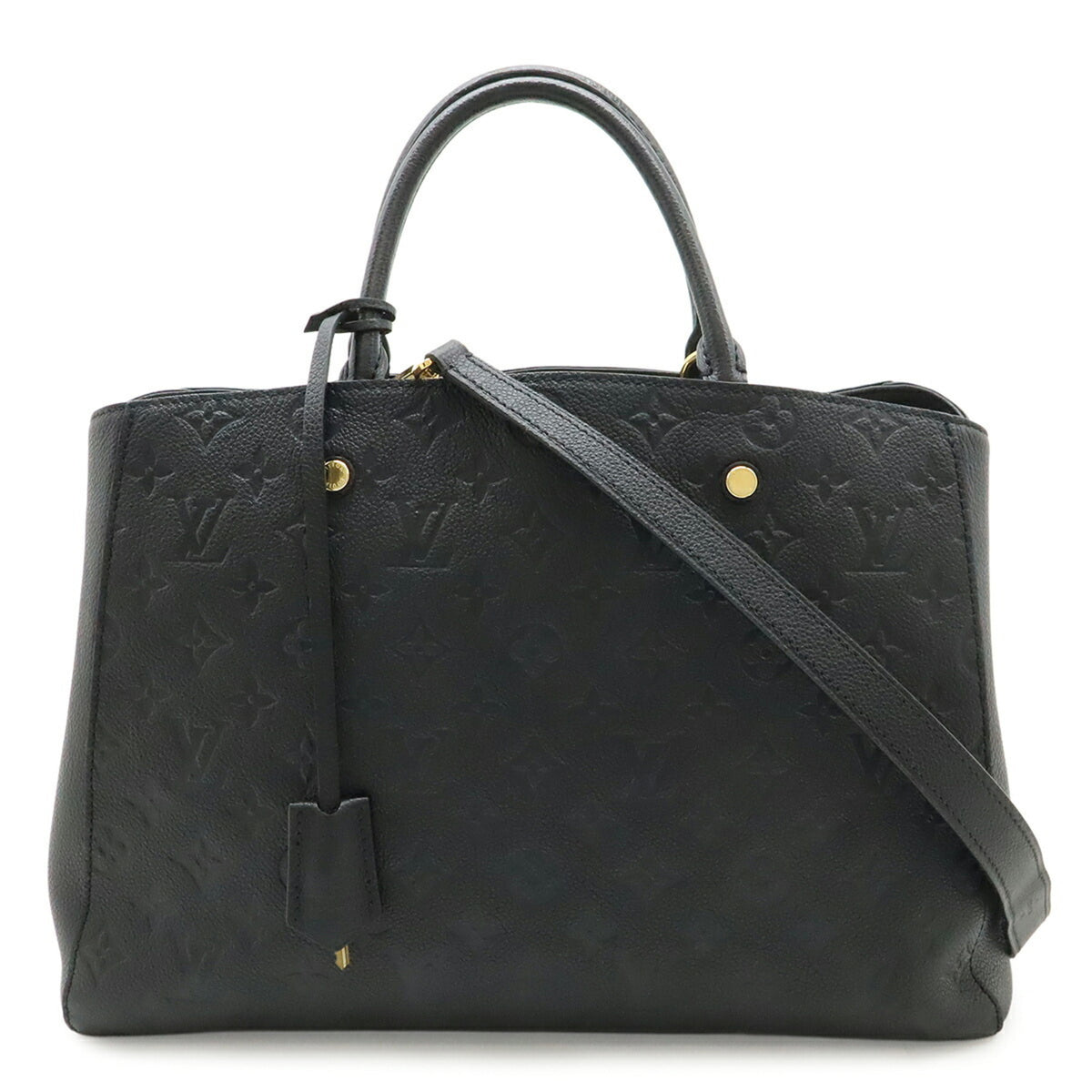 Louis Vuitton Monogram Noir Monogram Empreinte Handbag Shoulder Bag Tote Bag (Pre-Owned)
