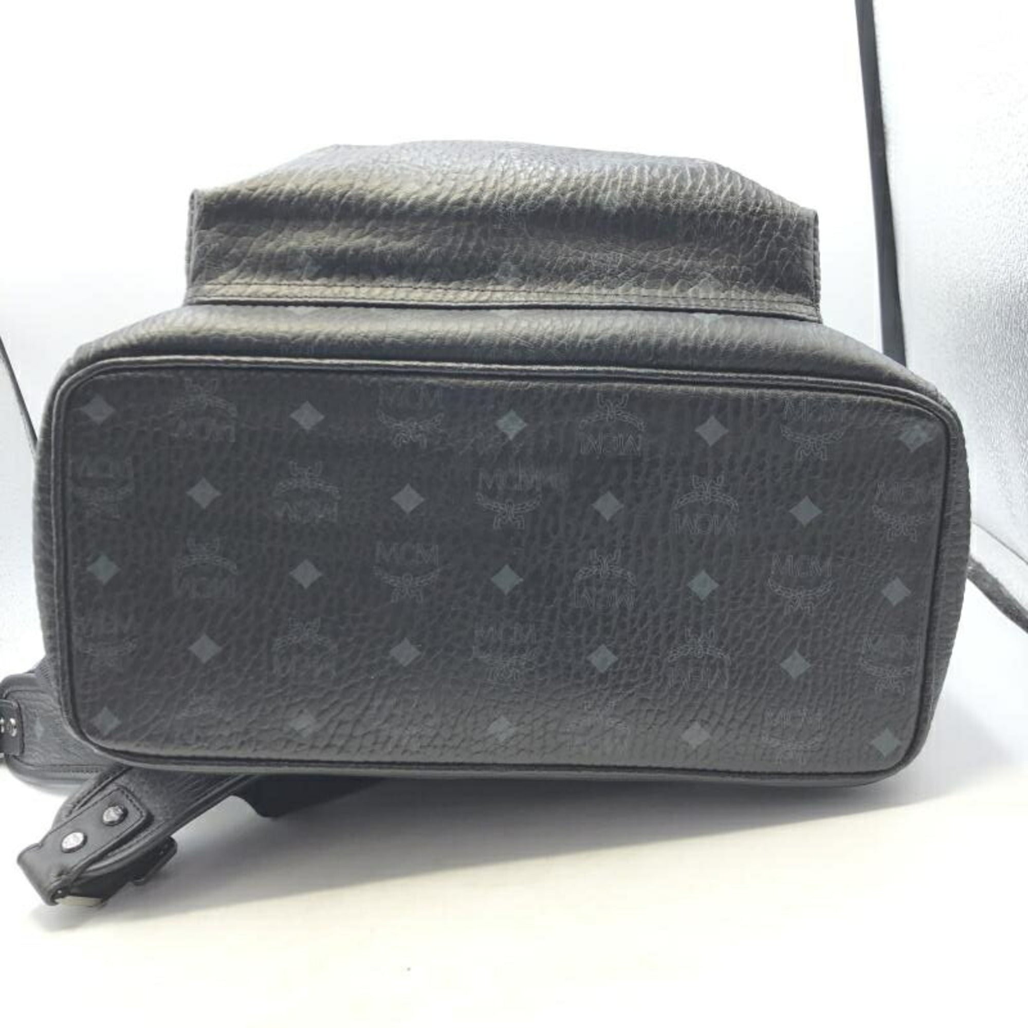 Mcm Visetos Black Backpack (Pre-Owned)