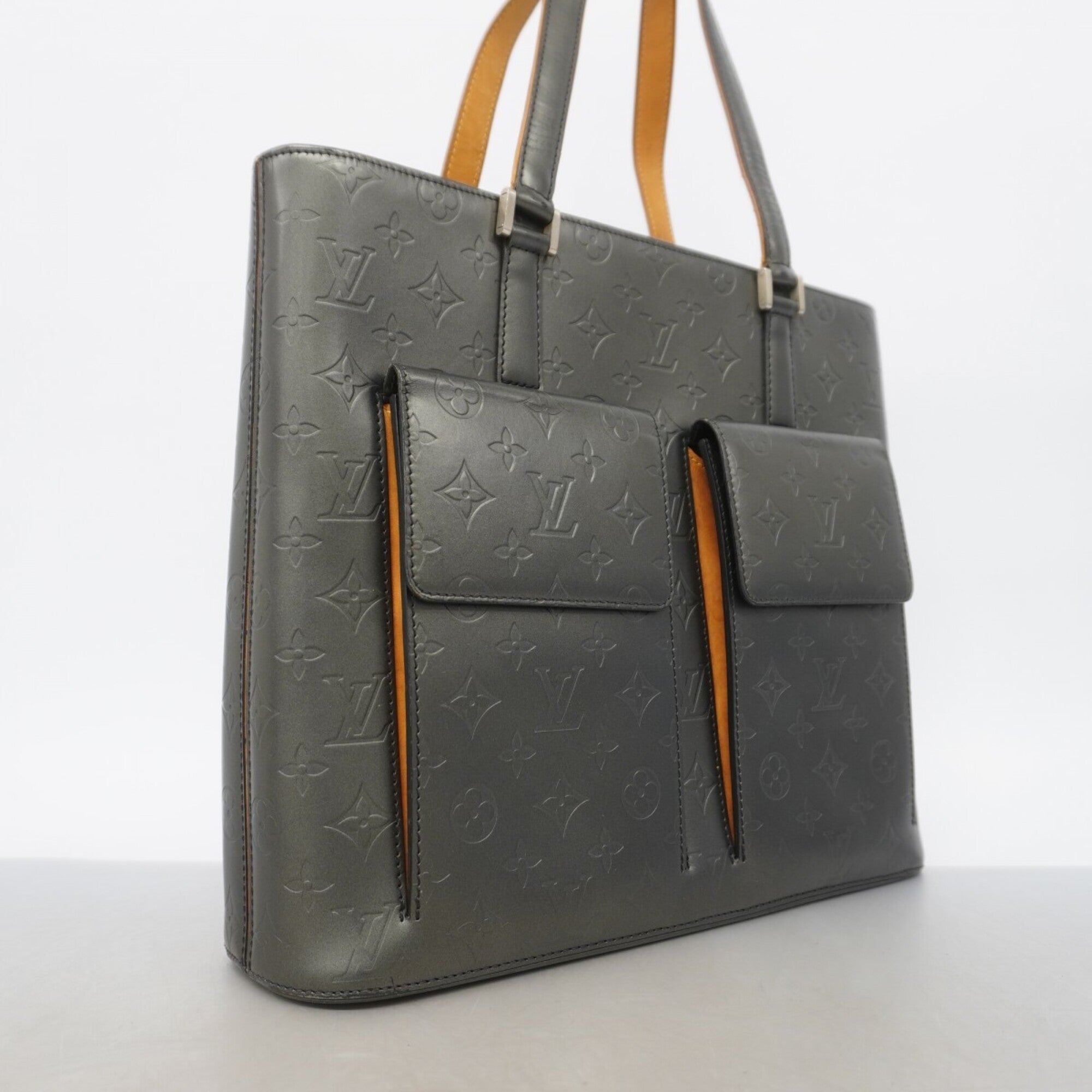 Louis Vuitton Noir Tote Bag (Pre-Owned)