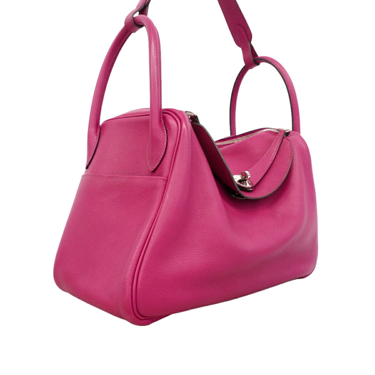Hermes Rose Purple Handbag (Pre-Owned)
