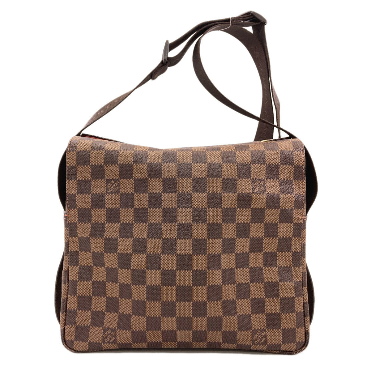 Louis Vuitton Damier Damier Canvas Ebene Damier Canvas Shoulder Bag (Pre-Owned)