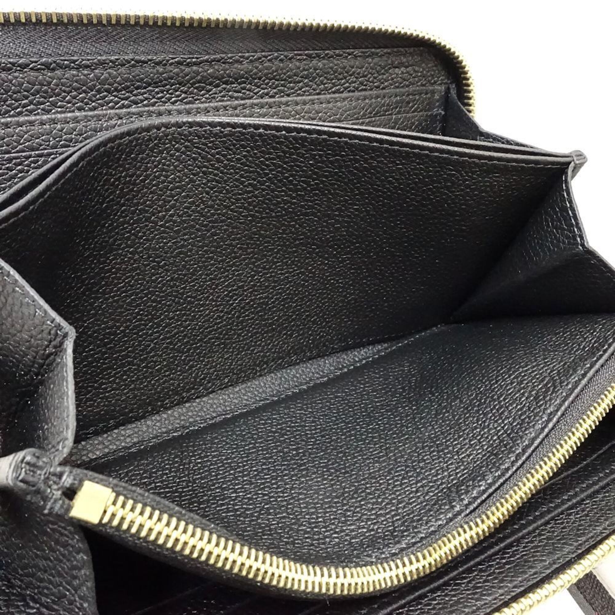 Louis Vuitton Beige Noir Monogram Empreinte Coin Purse/Coin Case (Pre-Owned)