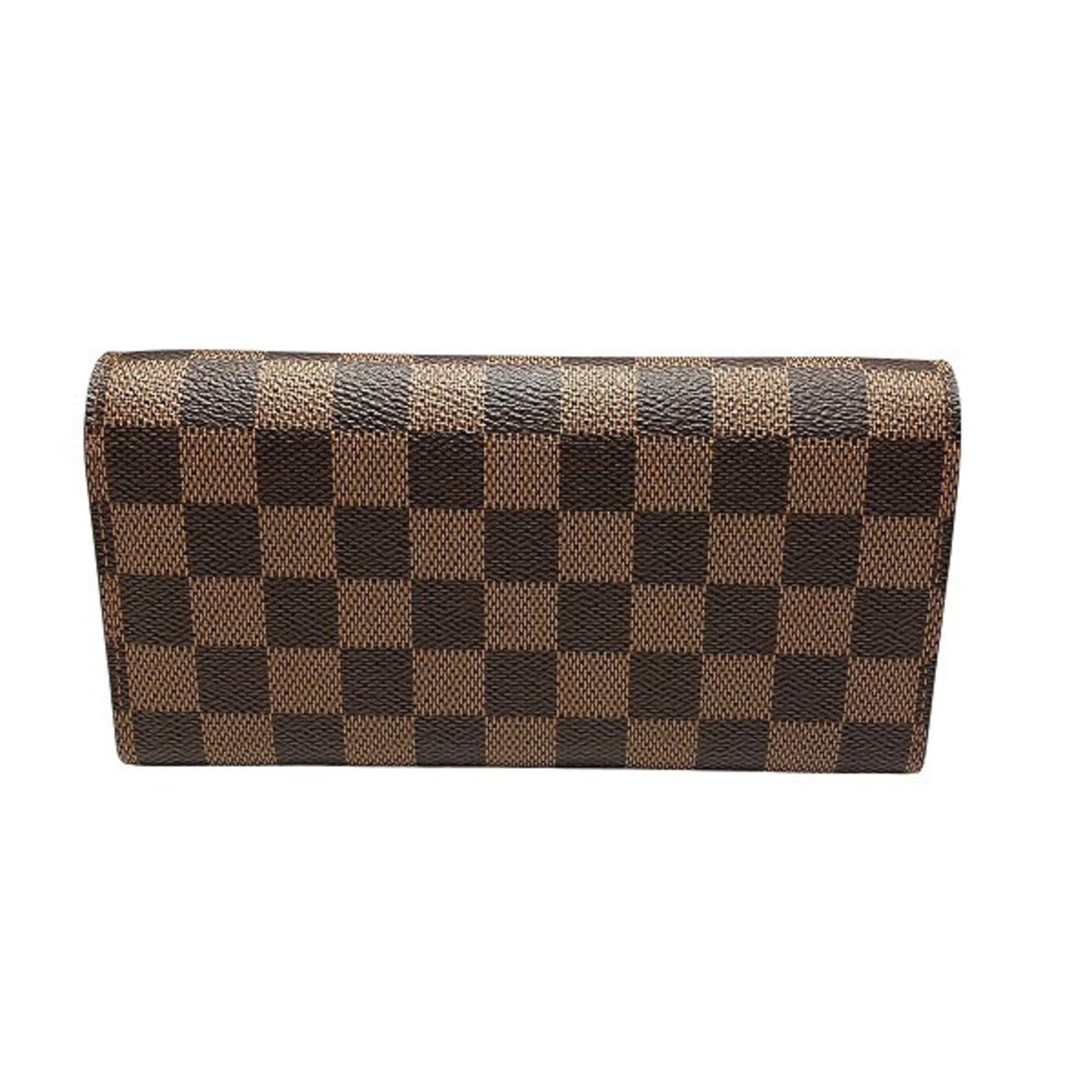 Louis Vuitton Brown Rouge Long Wallet (Bi-Fold) (Pre-Owned)