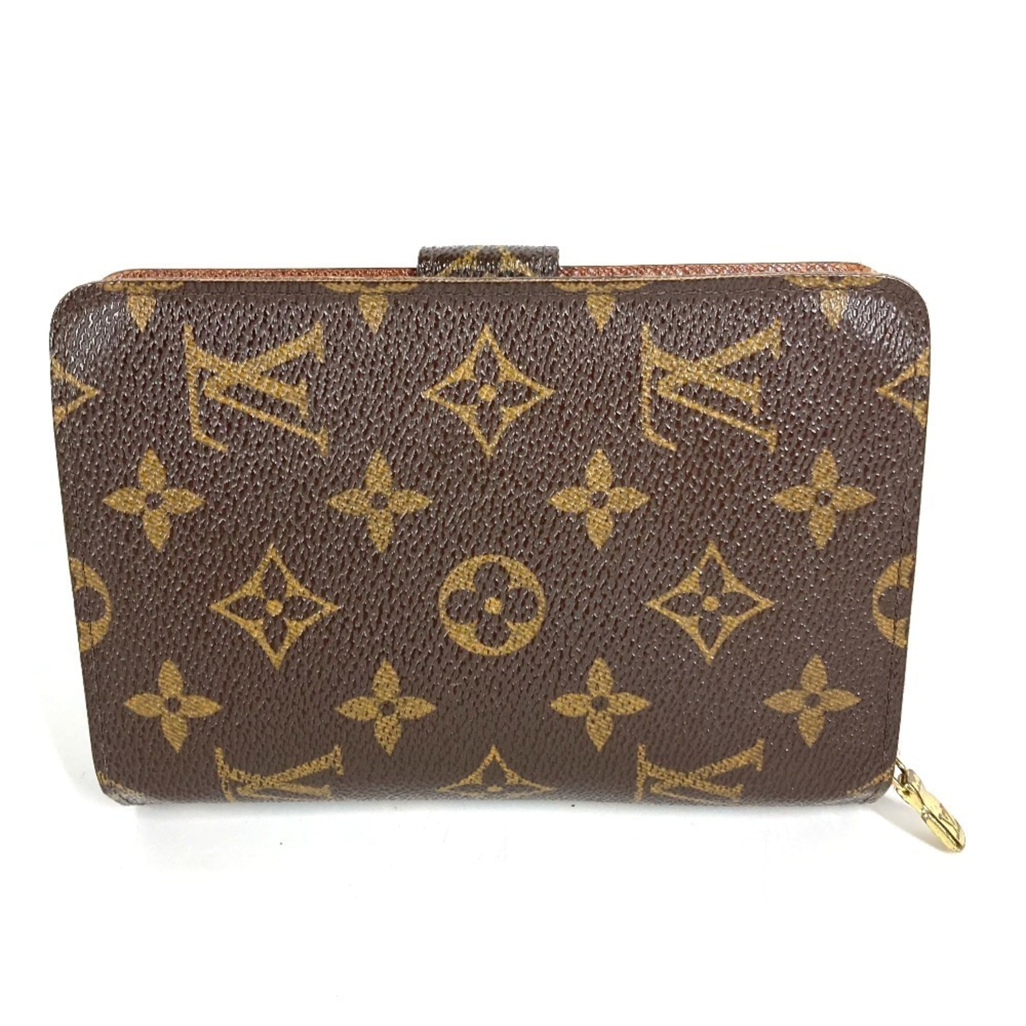 Louis Vuitton Brown Monogram Canvas Wallet (Bi-Fold) (Pre-Owned)