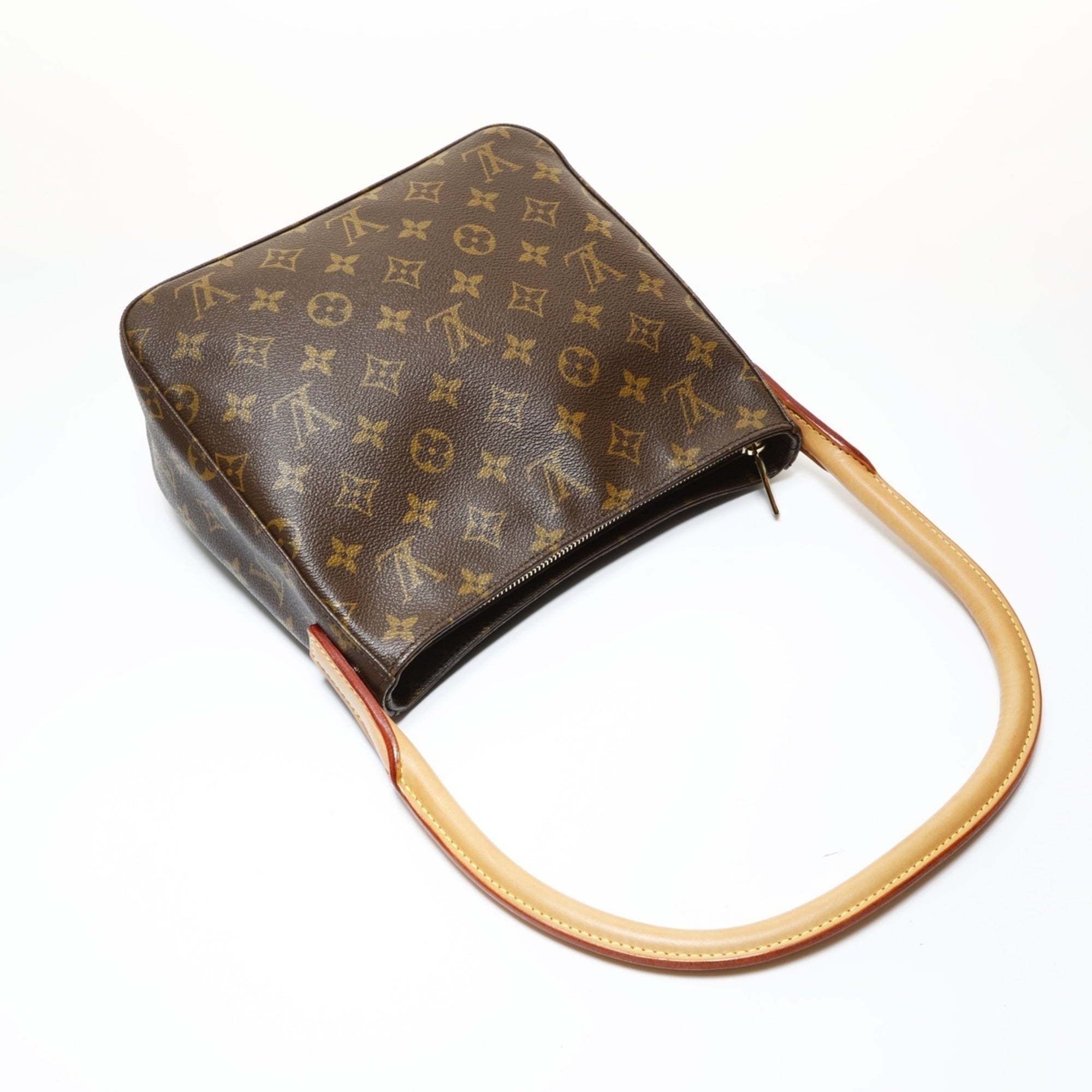 Louis Vuitton Brown Clear Monogram Shoulder Bag (Pre-Owned)