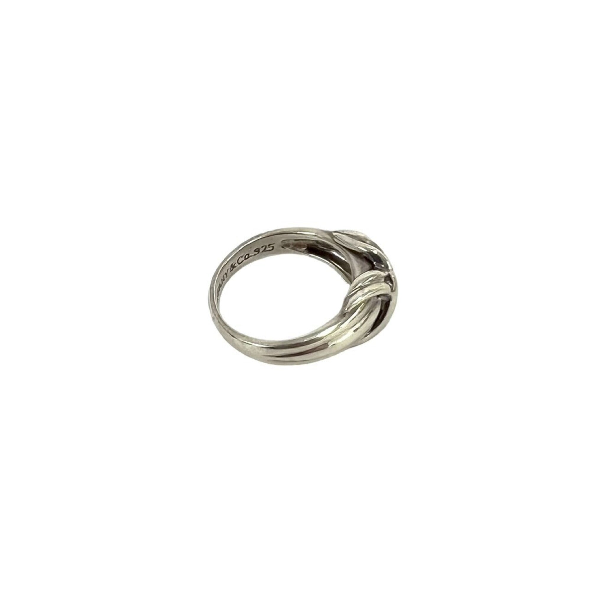 Tiffany Silver Silver 925 Band Ring (Pre-Owned)