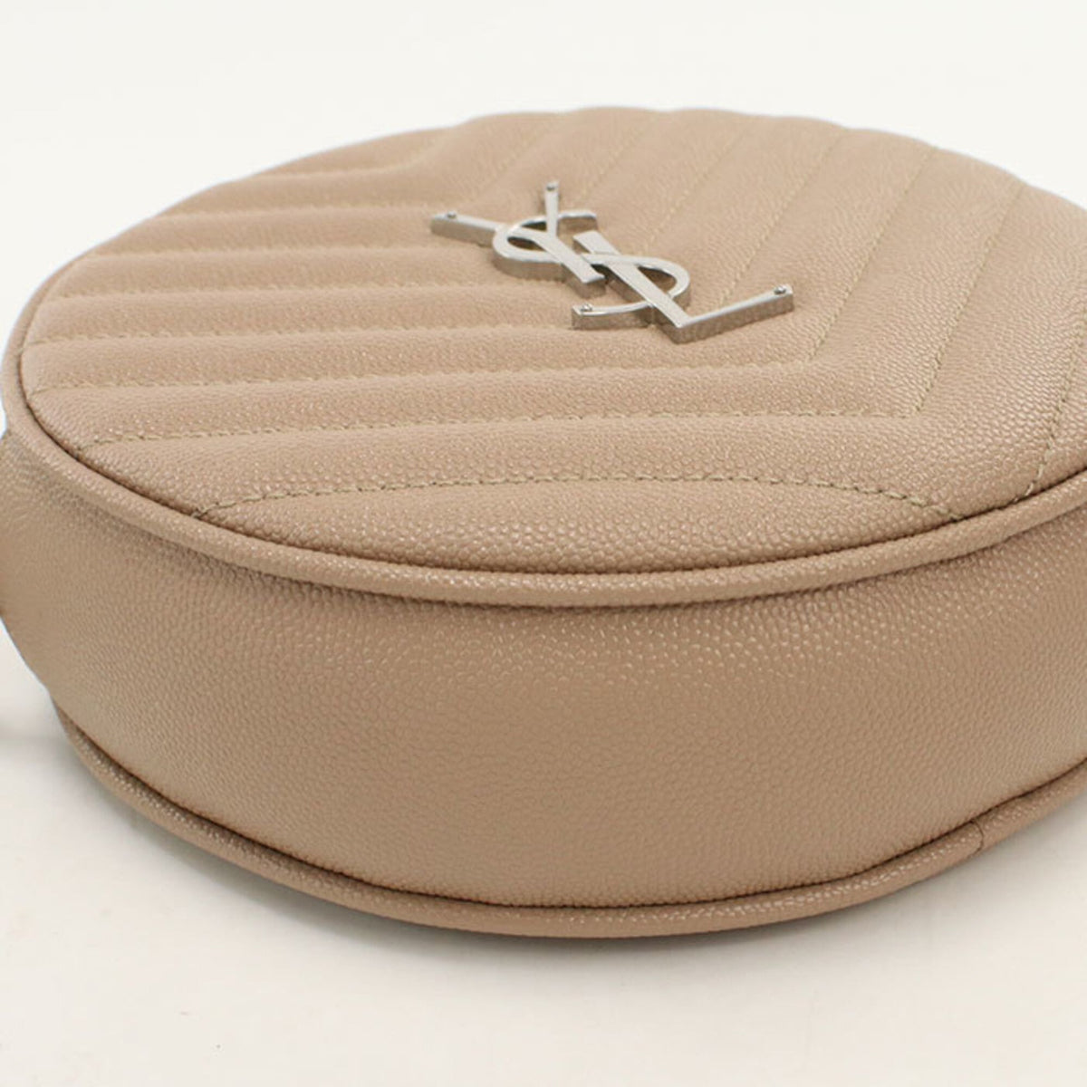 Saint Laurent Beige Leather Shoulder Bag (Pre-Owned)