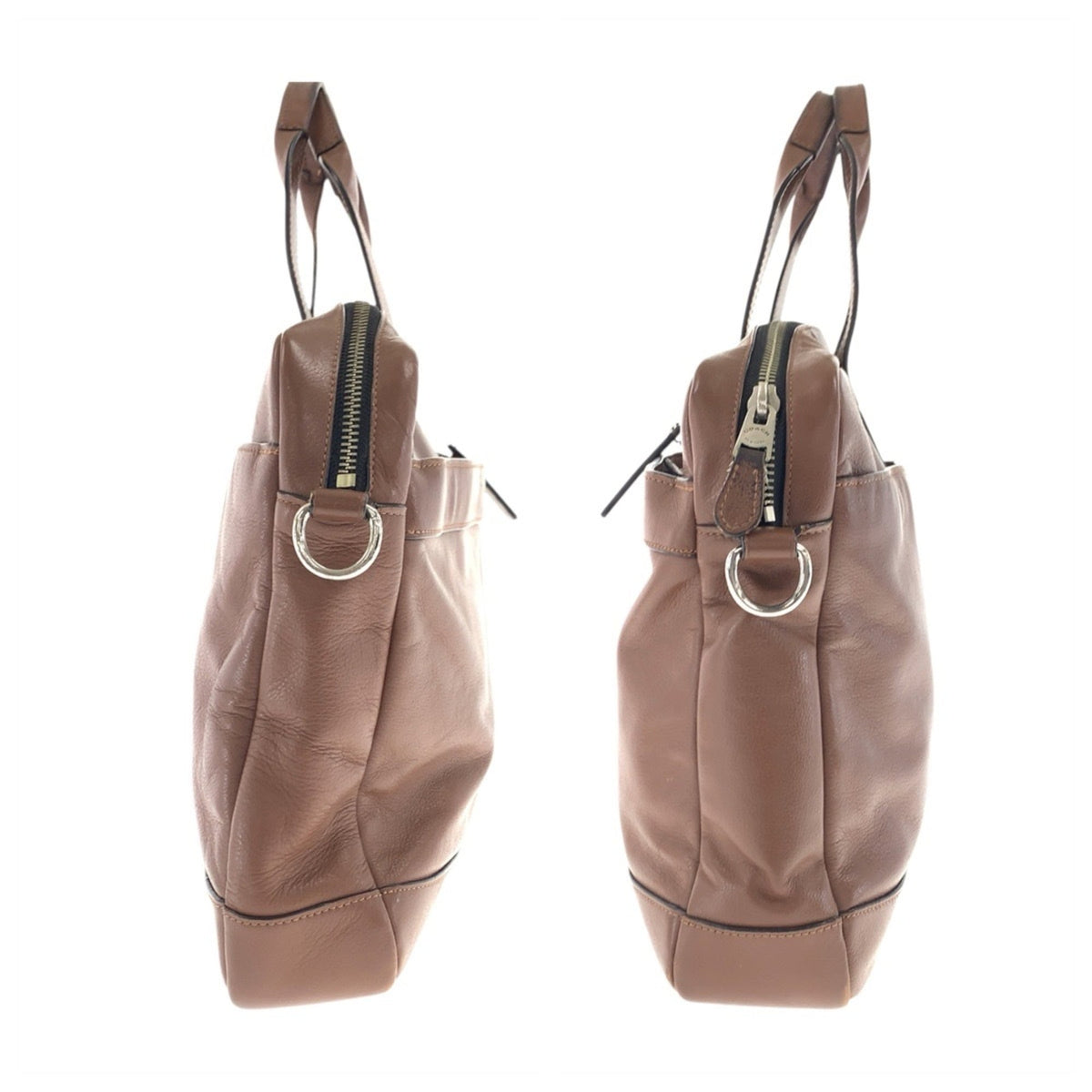 Coach Brown Leather Briefcase (Pre-Owned)