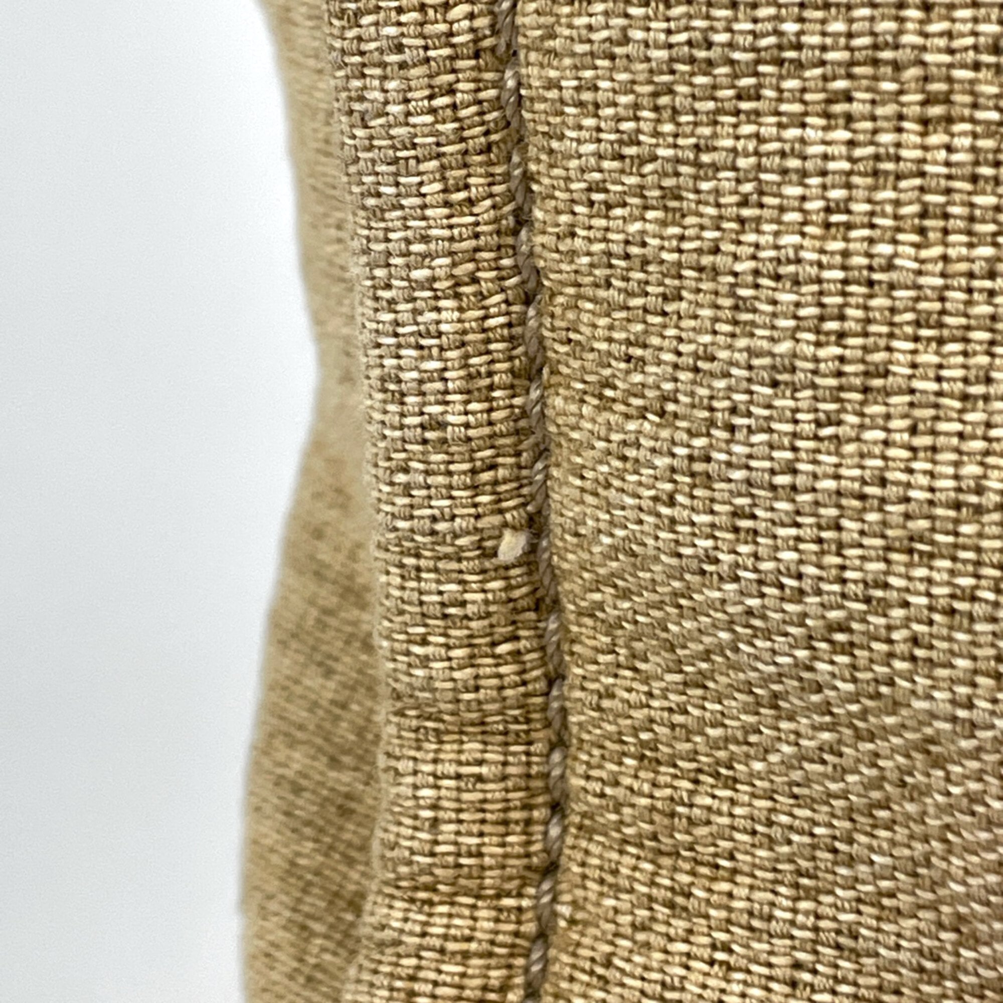 Chanel Beige Canvas Leather Tote Bag (Pre-Owned)