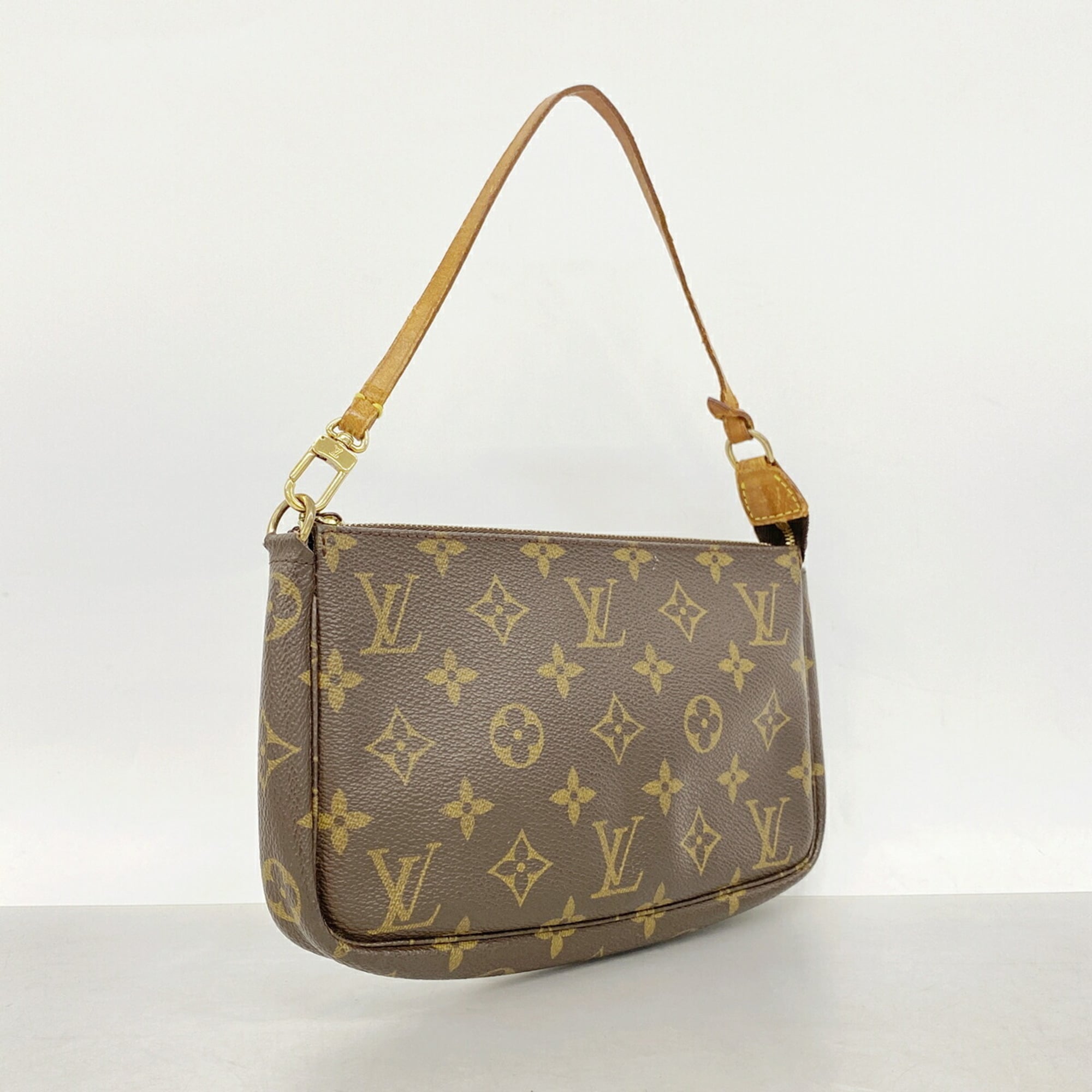 Louis Vuitton Brown Pouch (Pre-Owned)