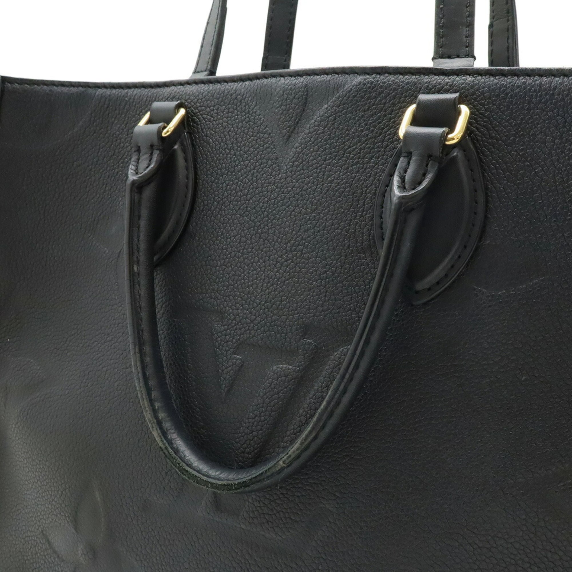 Louis Vuitton Black Noir Monogram Empreinte Handbag Tote Bag (Pre-Owned)