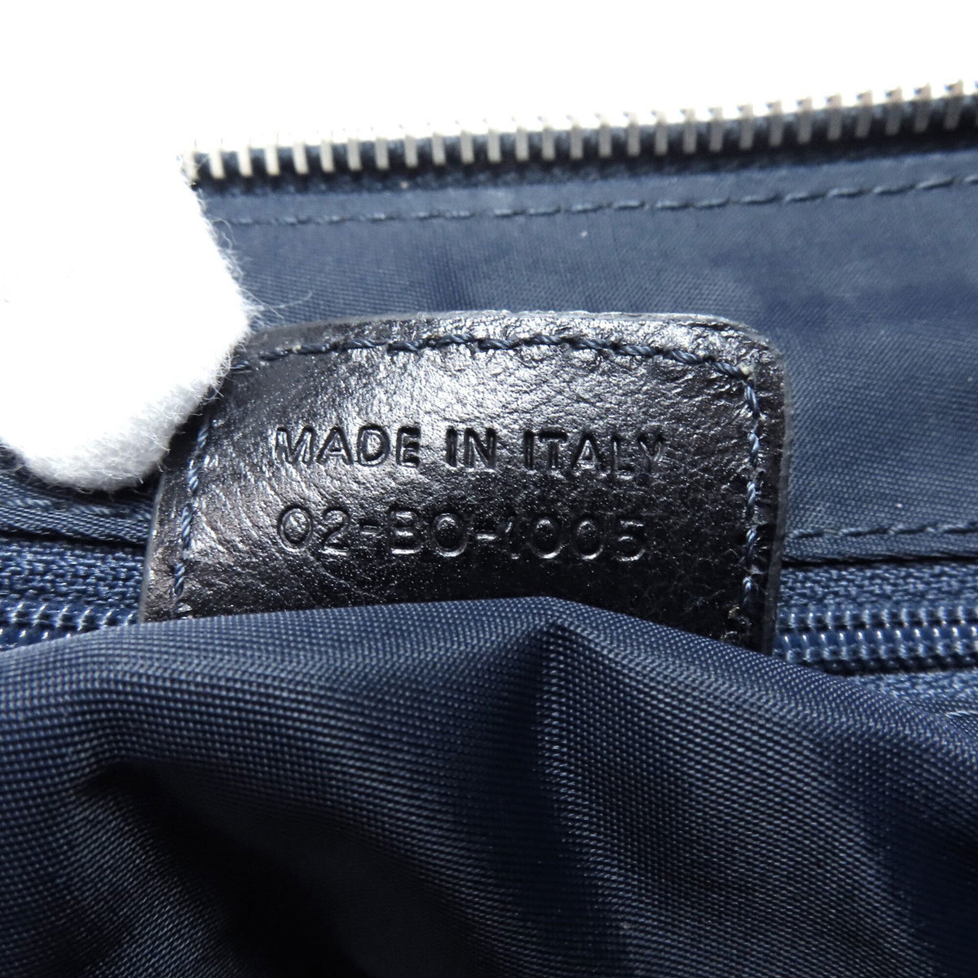 Christian Dior Black Canvas Leather Handbag (Pre-Owned)