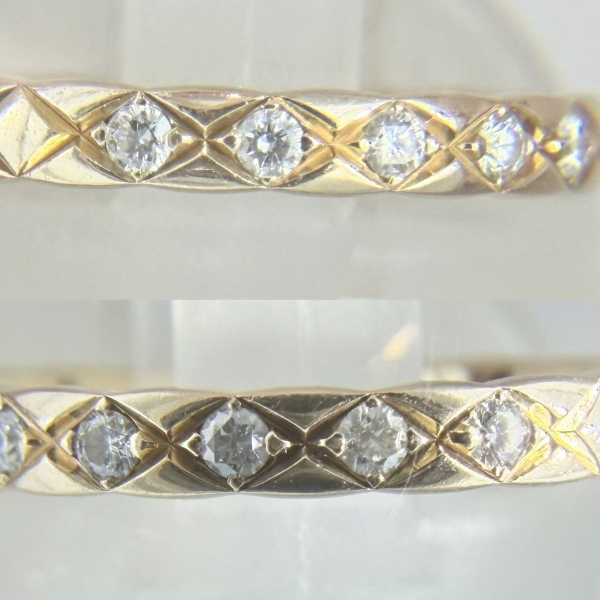 Chanel Pink Gold (18K) Band Ring (Pre-Owned)