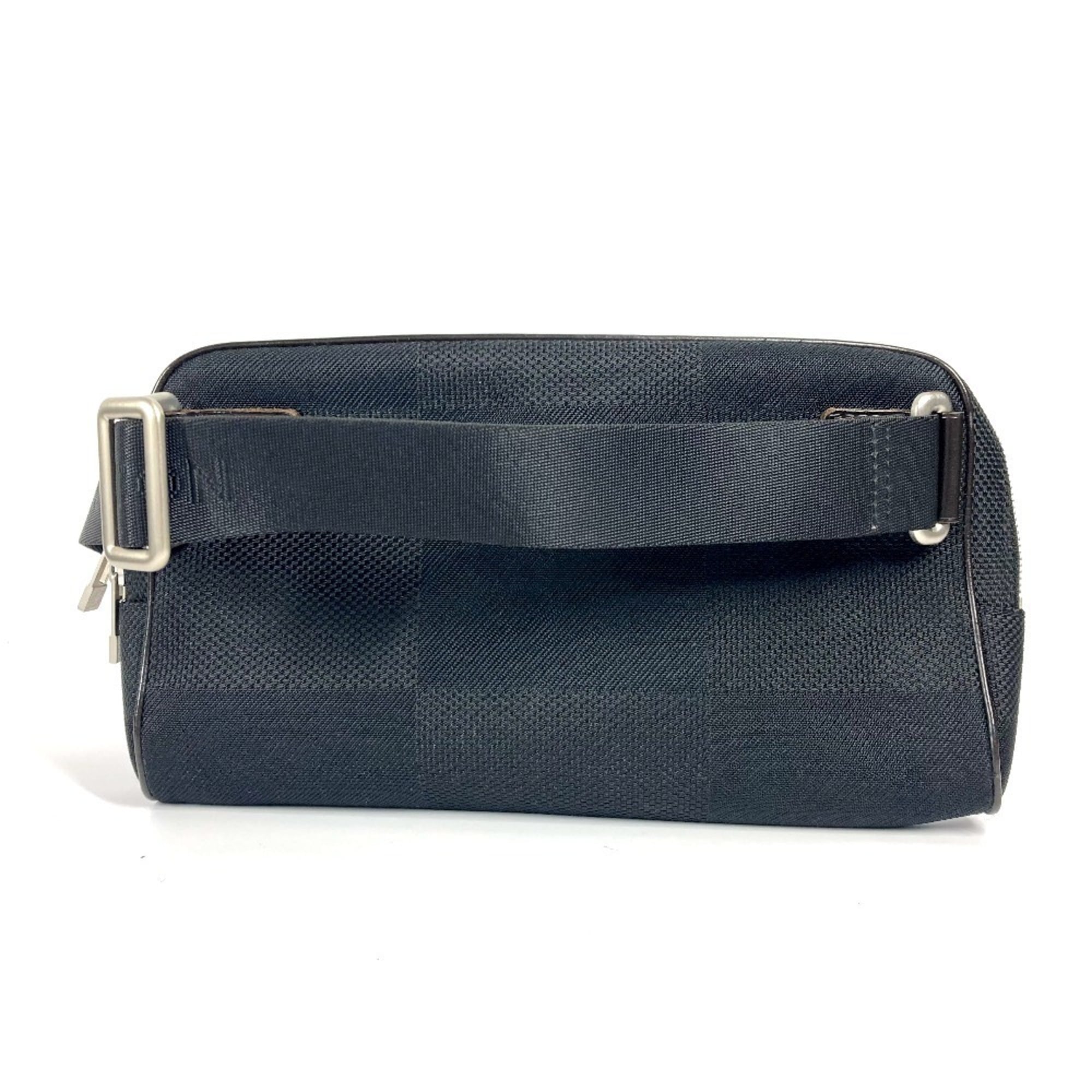 Louis Vuitton Black Noir Damier Geant Fanny Pack Shoulder Bag Sling Bag (Pre-Owned)