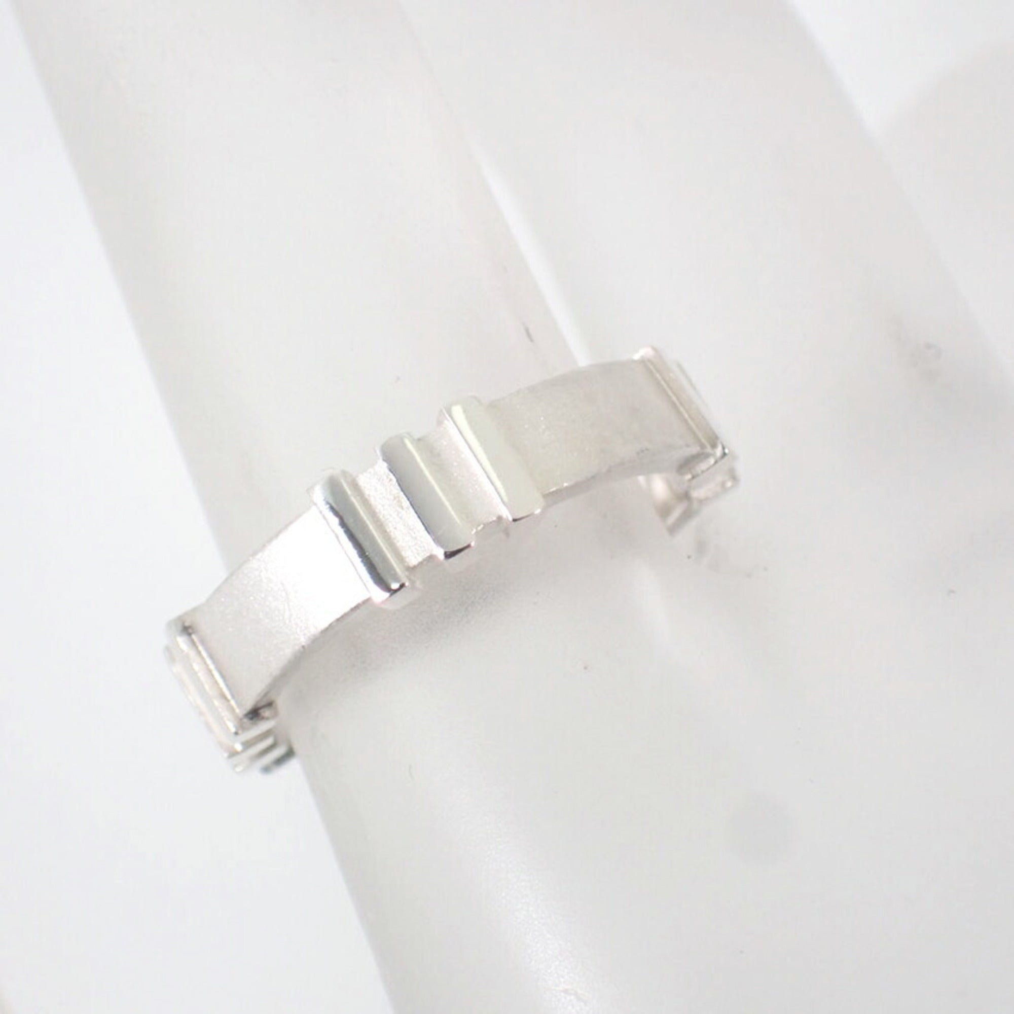 Tiffany Sterling Silver 925 Band Ring (Pre-Owned)