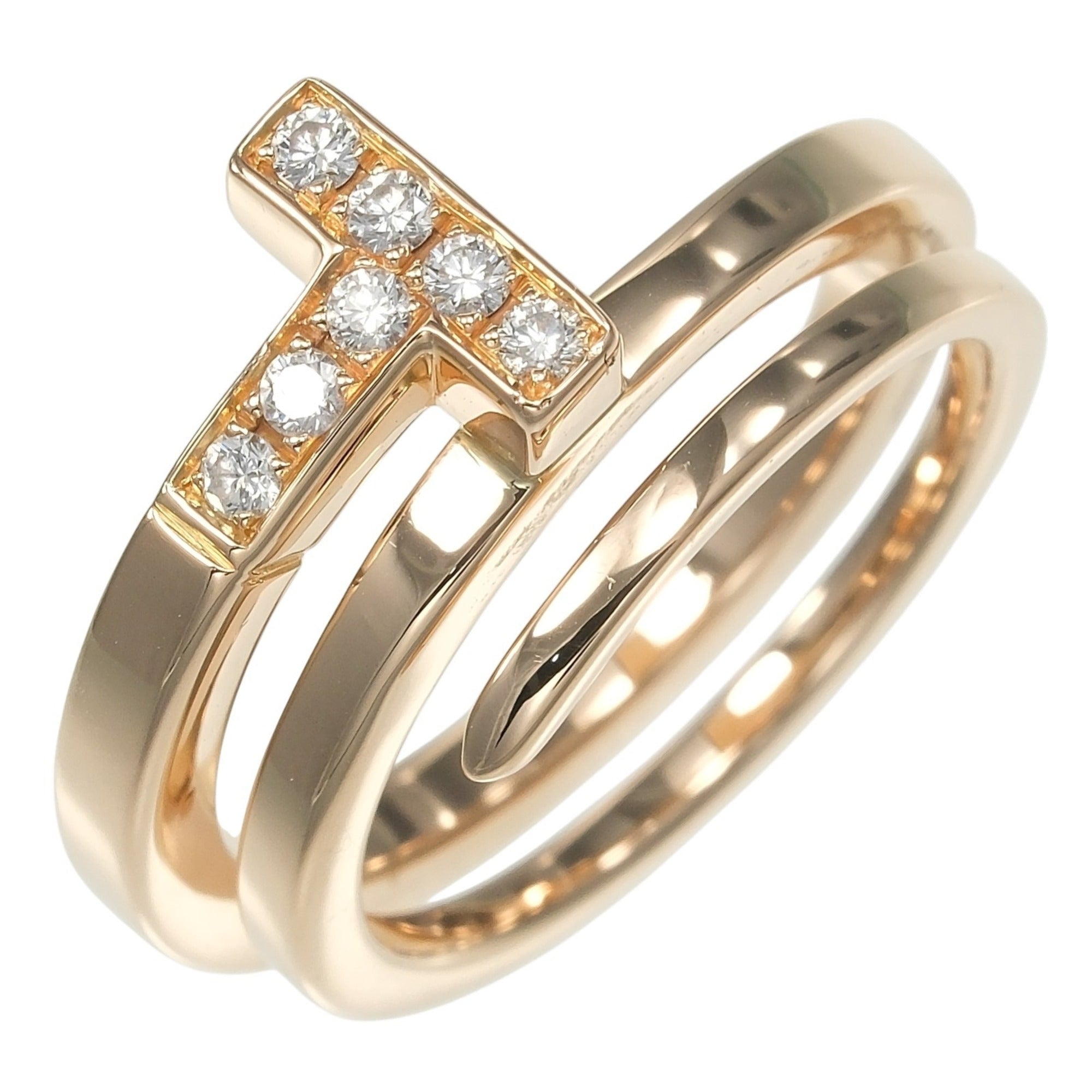 Tiffany Pink Gold (18K) Band Ring (Pre-Owned)