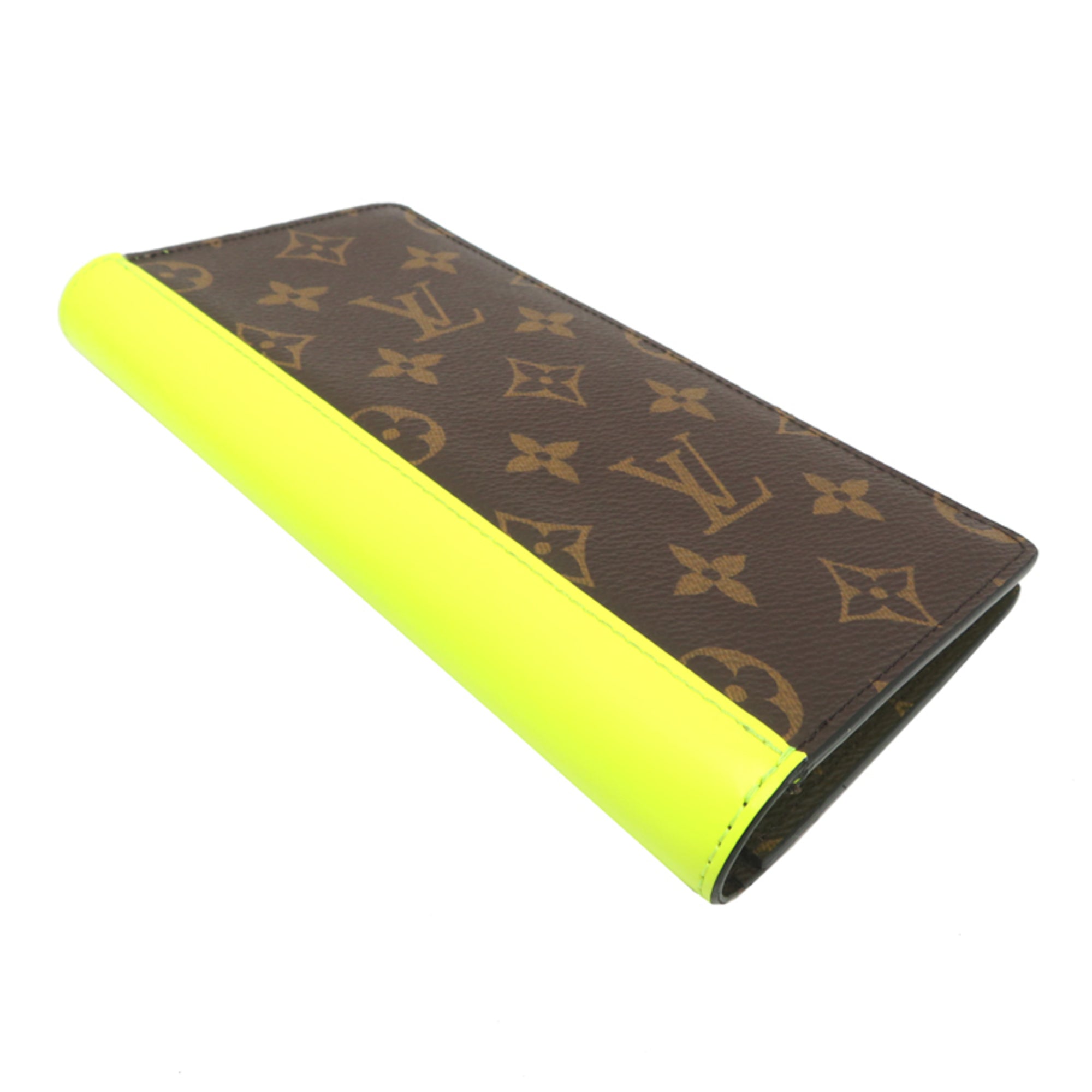 Louis Vuitton Yellow Long Wallet (Bi-Fold) (Pre-Owned)