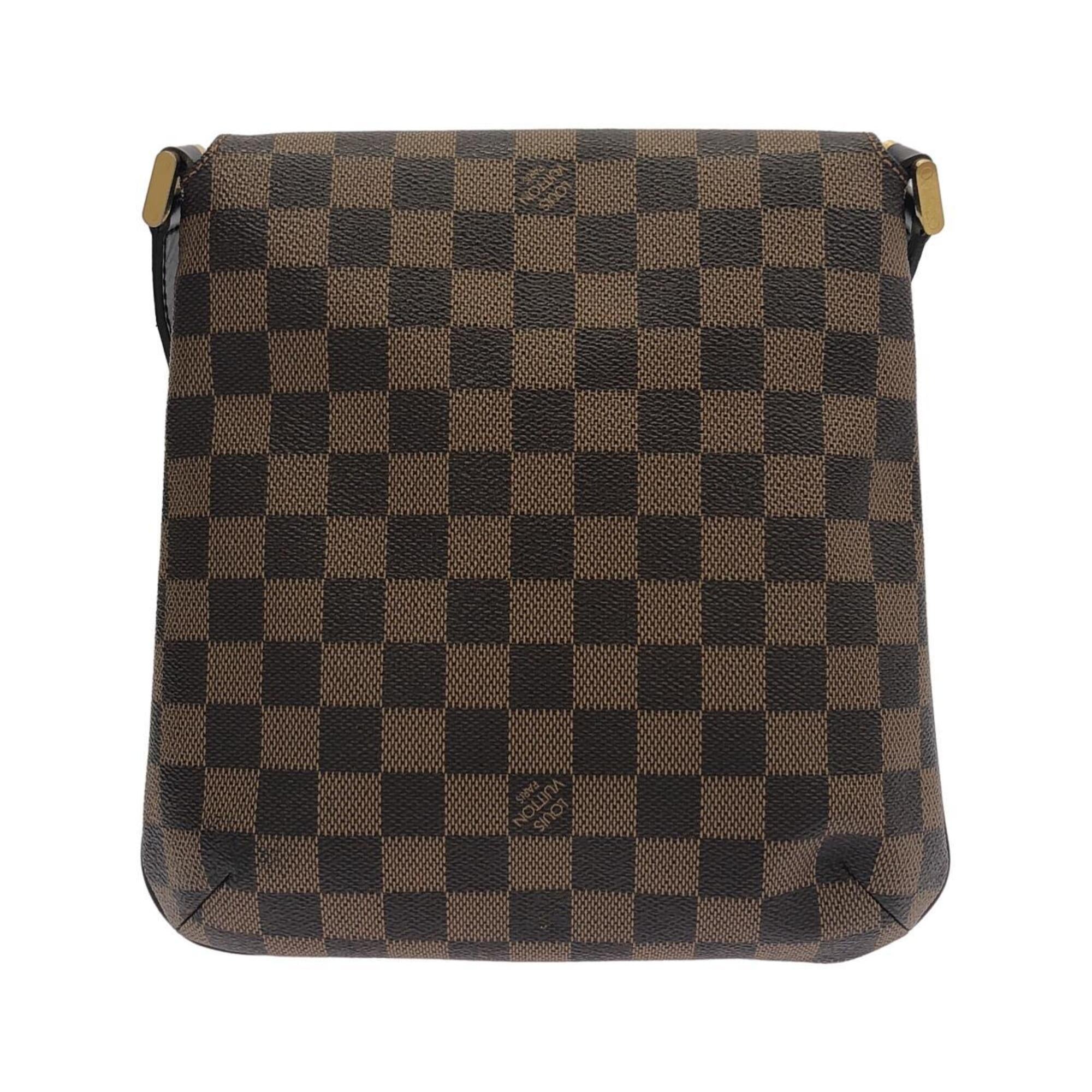 Louis Vuitton Ebene Coated Canvas Shoulder Bag (Pre-Owned)