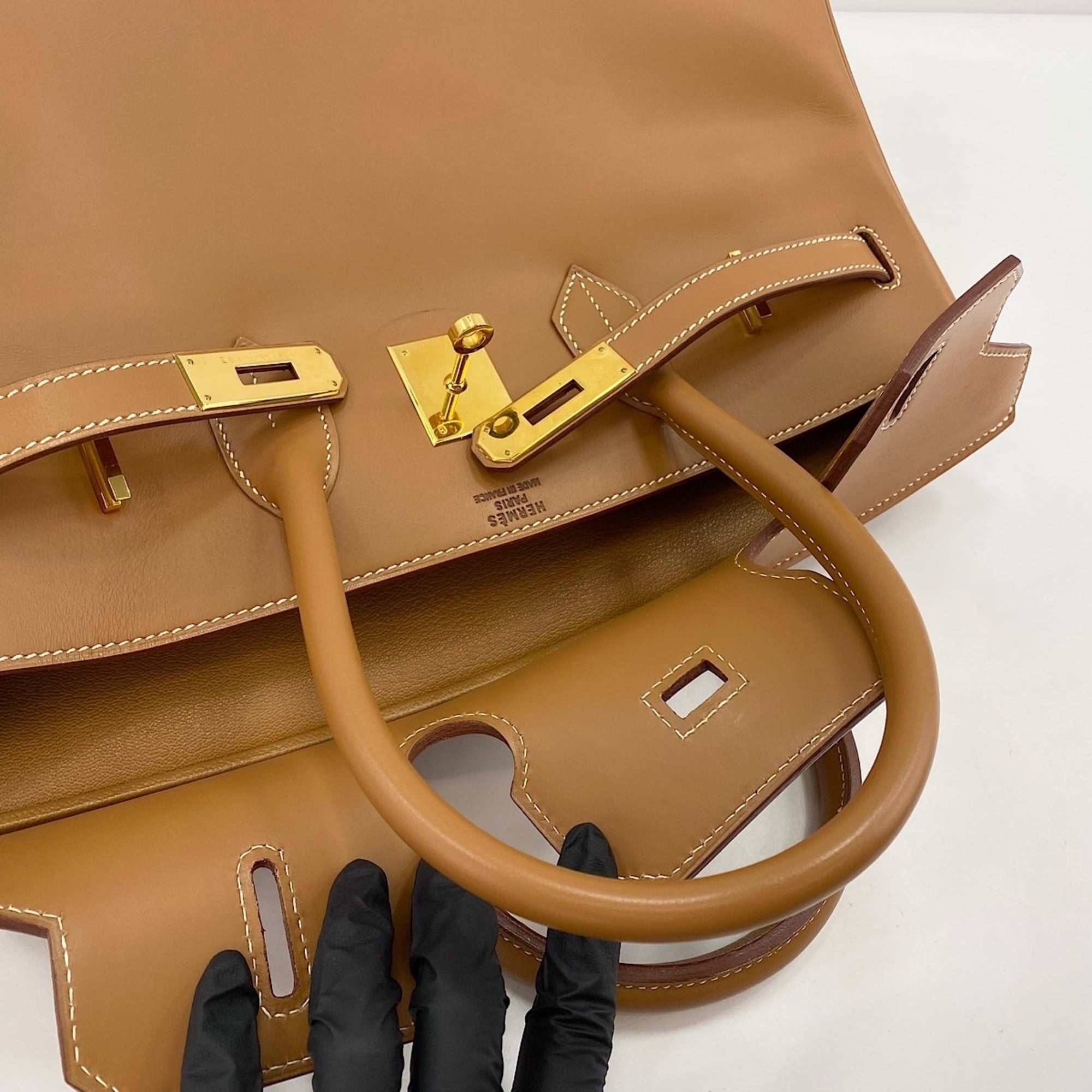 Hermes Brown Handbag (Pre-Owned)