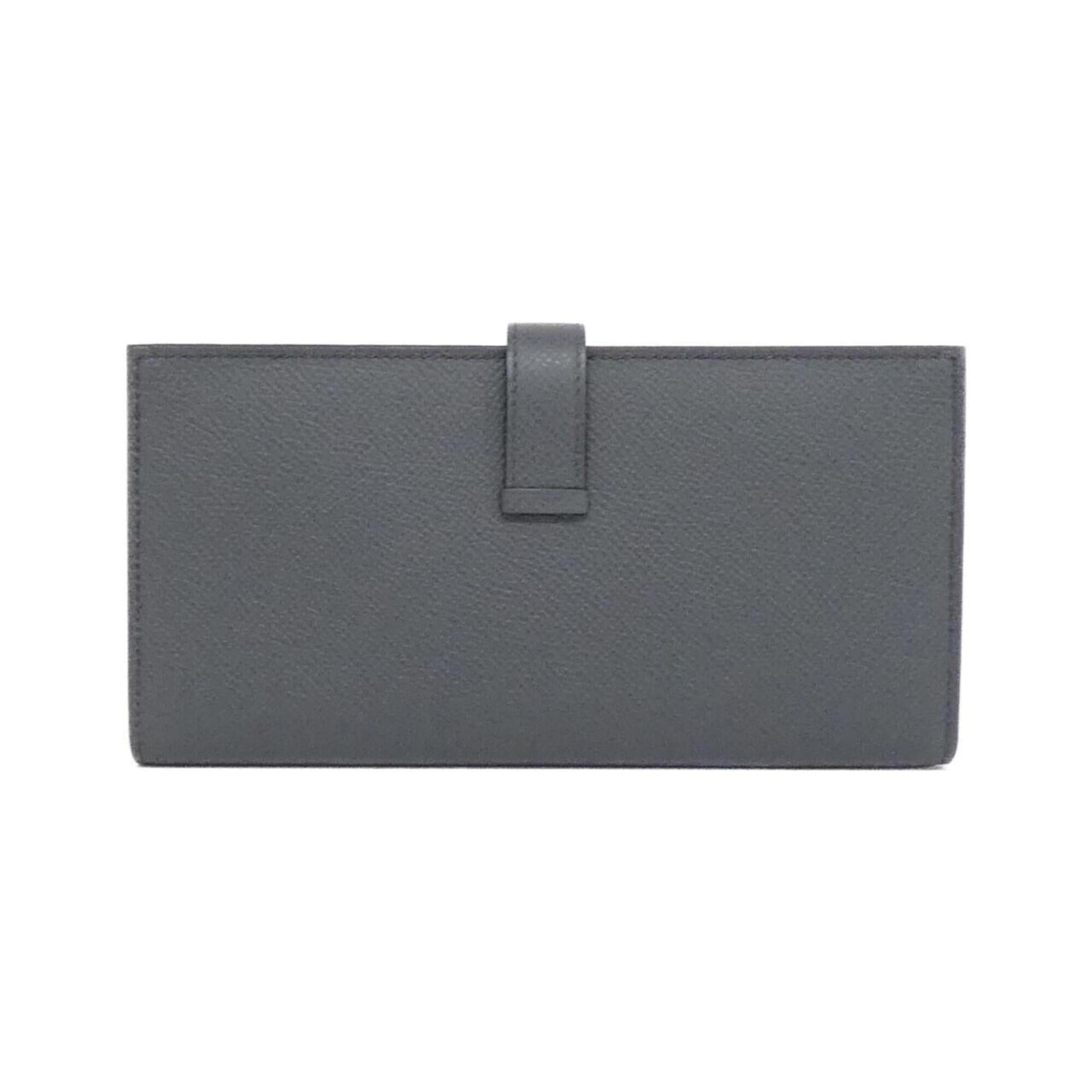 Hermes Black Soufre Epsom Leather Coin Purse/Coin Case (Pre-Owned)