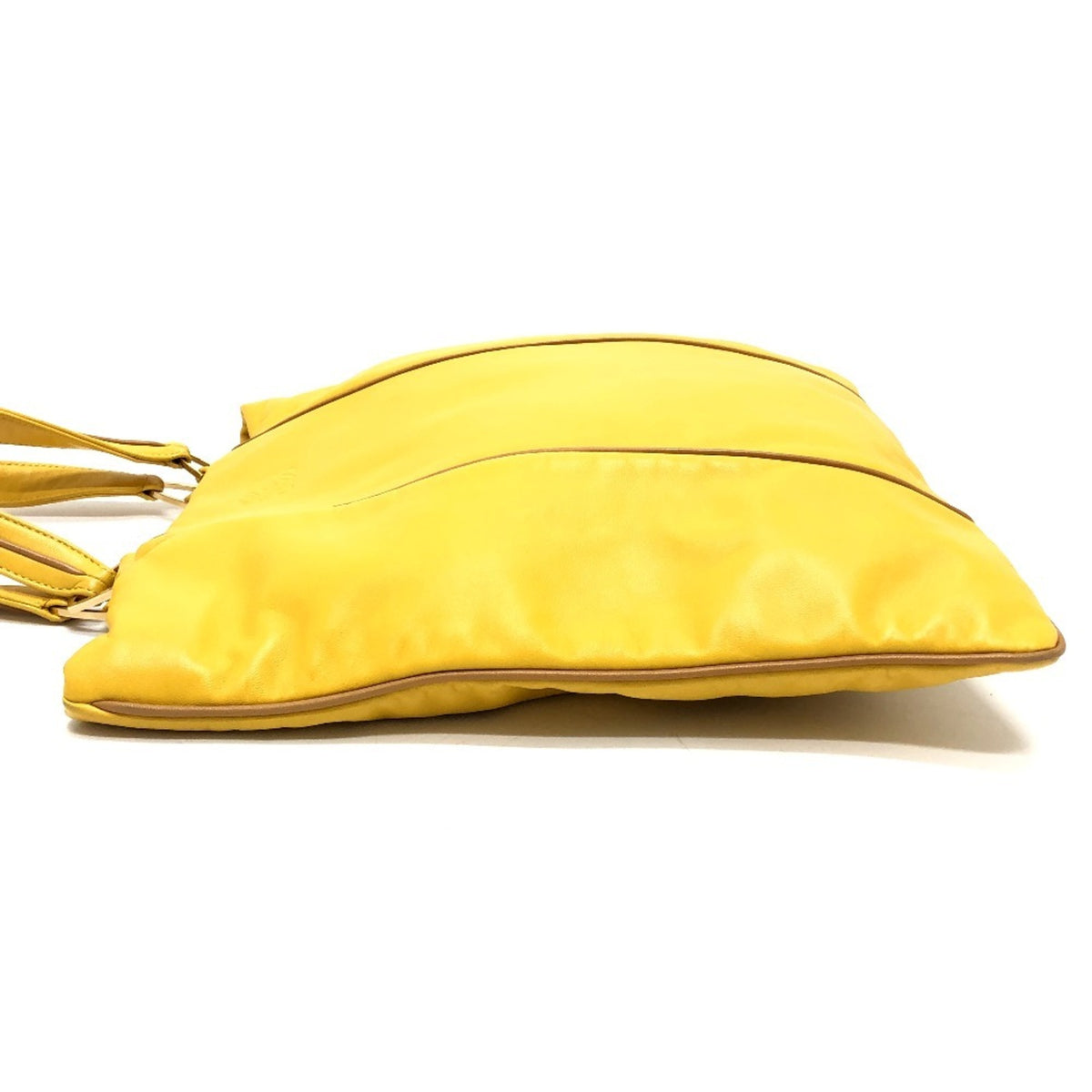 Loewe Yellow Leather Handbag Tote Bag (Pre-Owned)