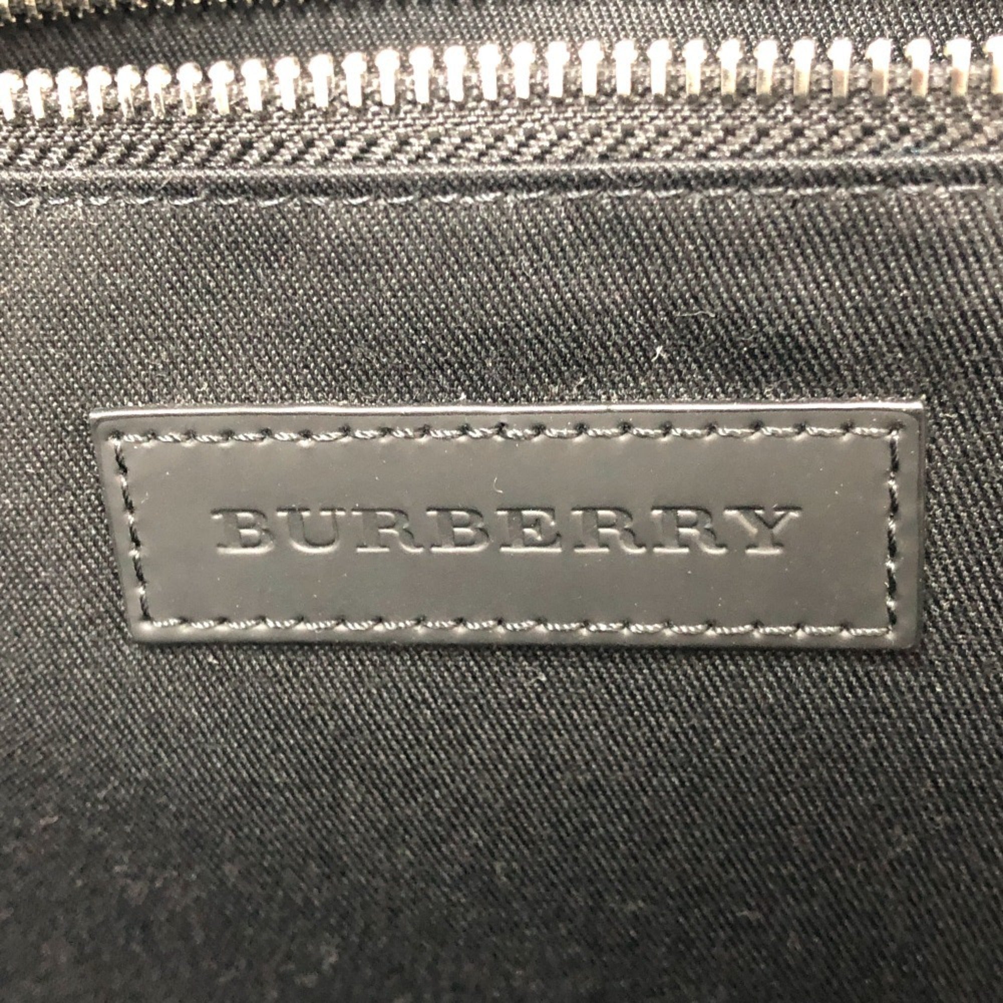 Burberry Gray Multi-Color Pvc Backpack (Pre-Owned)