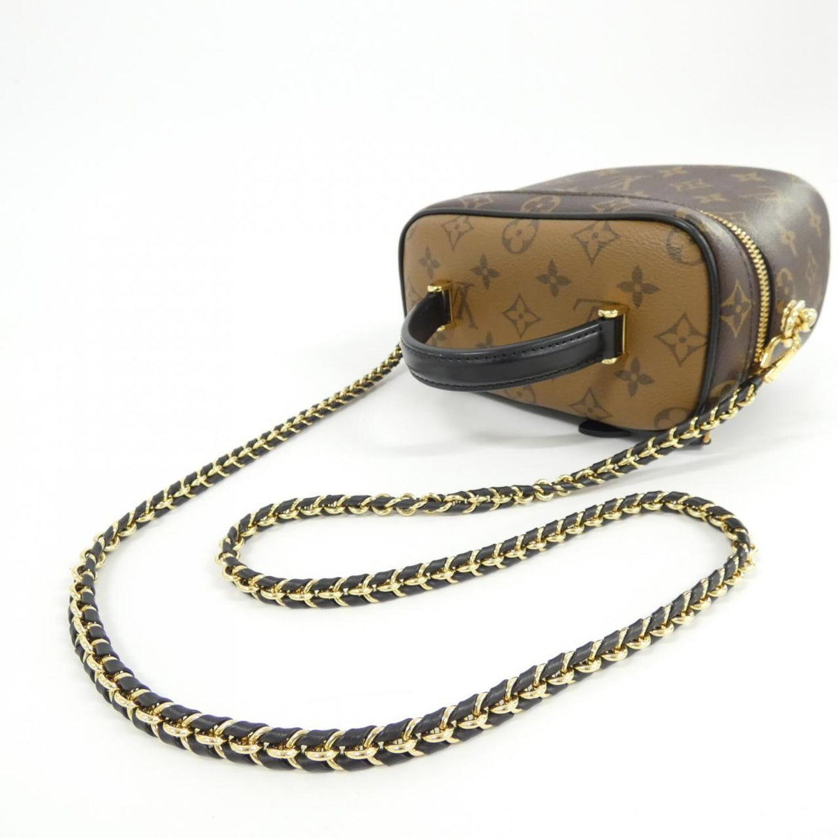 Louis Vuitton Marron Coated Canvas Handbag (Pre-Owned)