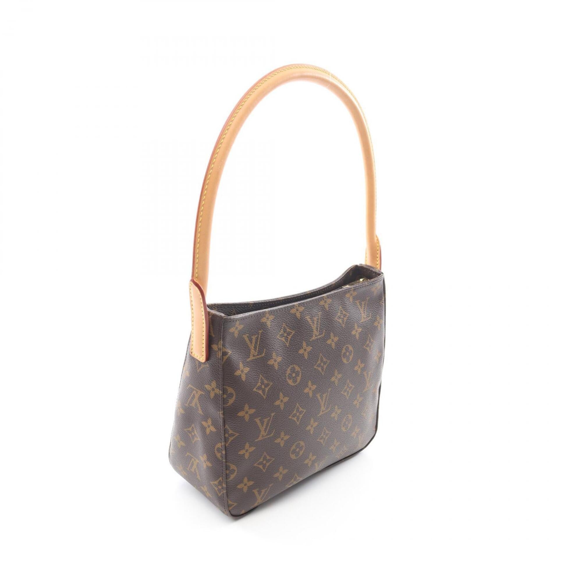 Louis Vuitton Brown Monogram Coated Canvas Handbag Shoulder Bag (Pre-Owned)