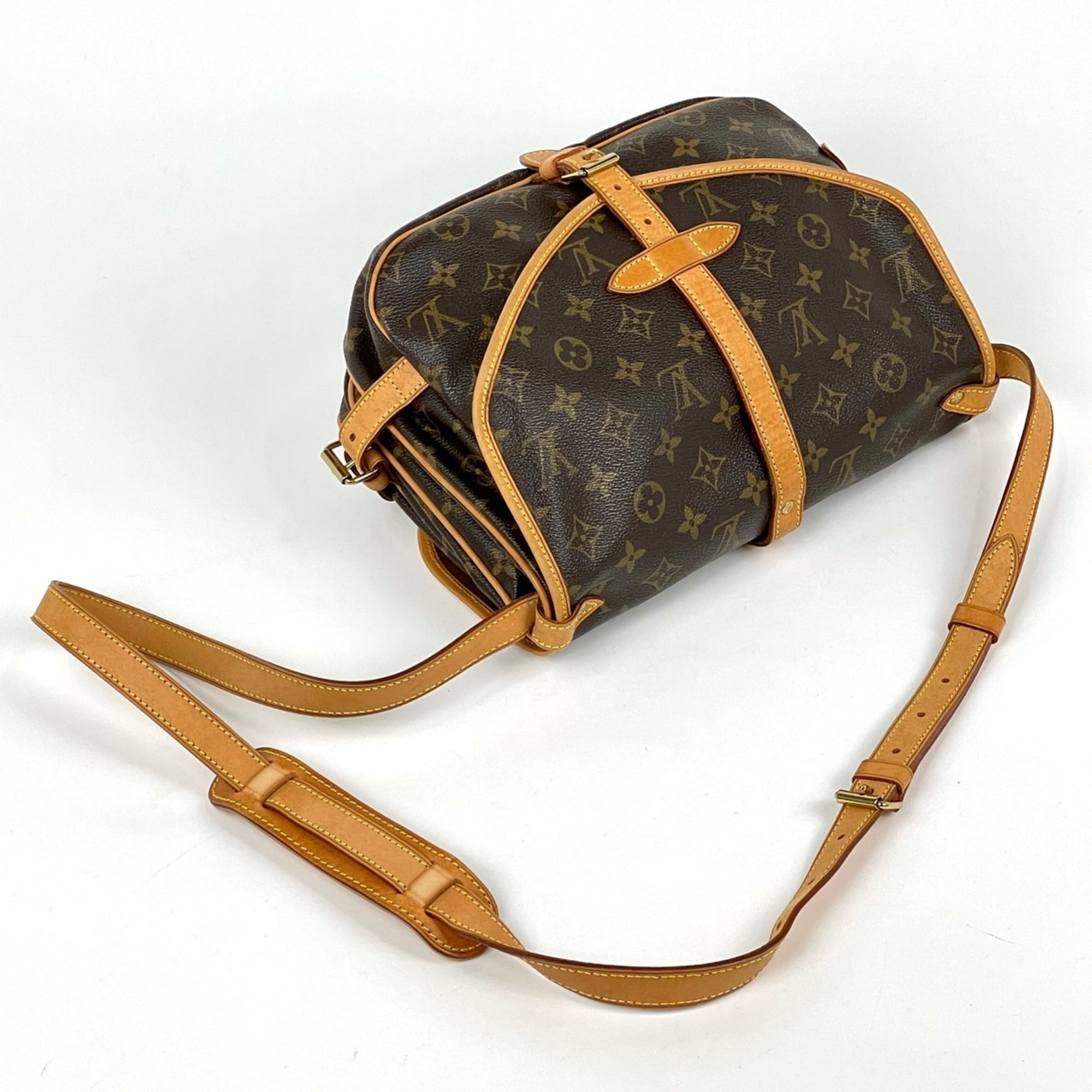 Louis Vuitton Monogram Brown Monogram Shoulder Bag (Pre-Owned)