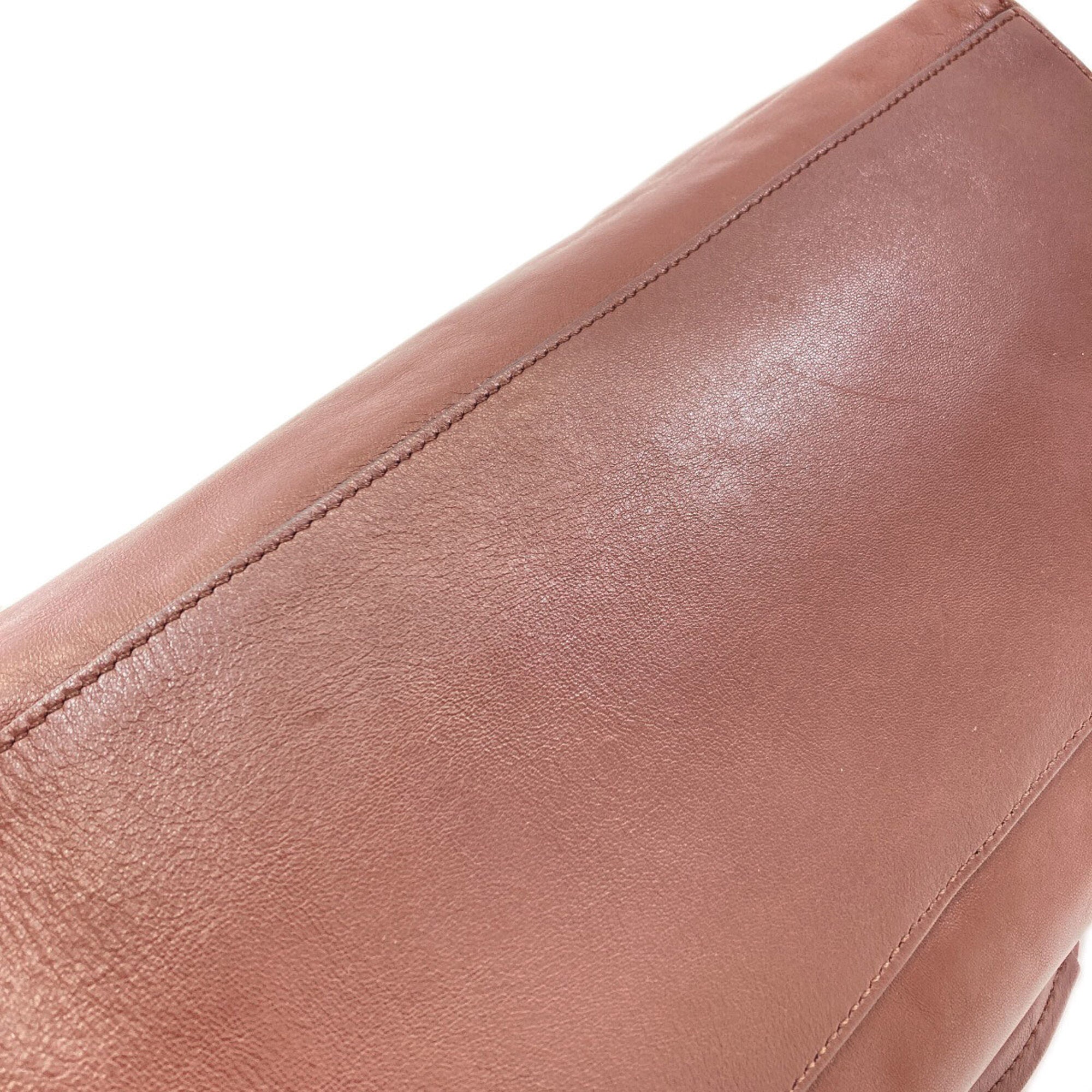 Celine Brown Leather Handbag (Pre-Owned)