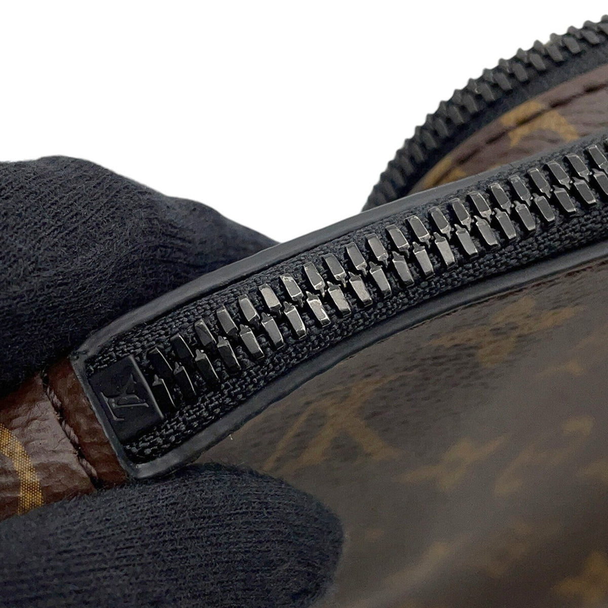 Louis Vuitton Monogram Macassar Black Monogram Macassar Noir Sling Bag (Pre-Owned)
