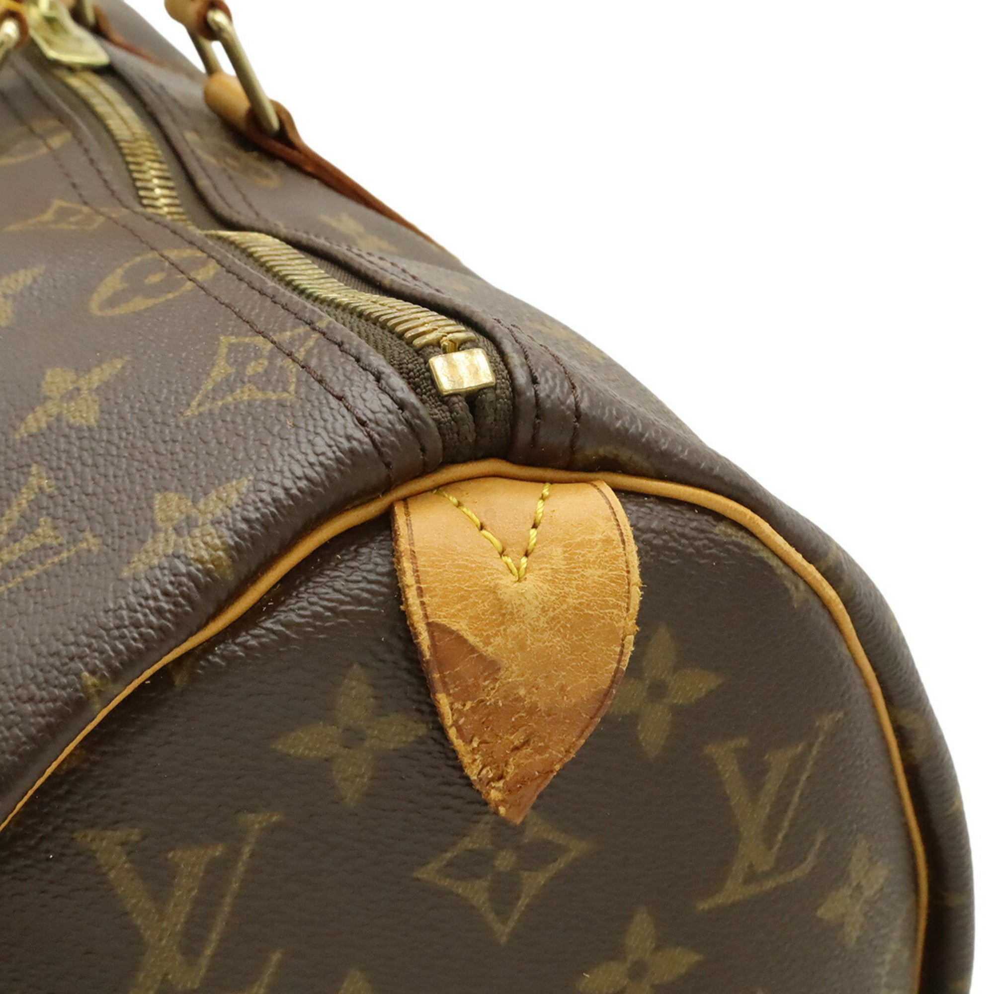 Louis Vuitton Monogram Brown Monogram Boston Bag Handbag (Pre-Owned)