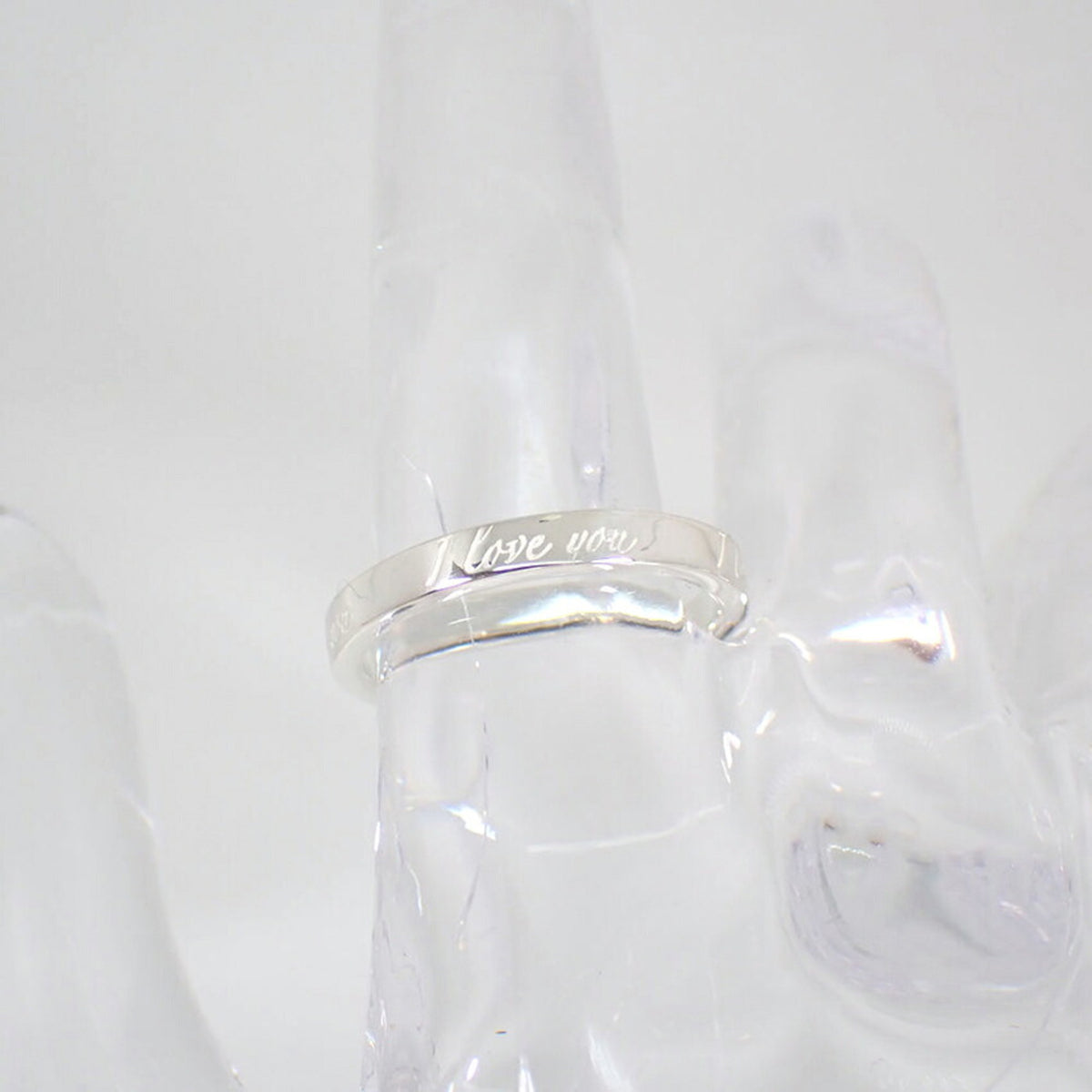 Tiffany Sterling Silver 925 Band Ring (Pre-Owned)