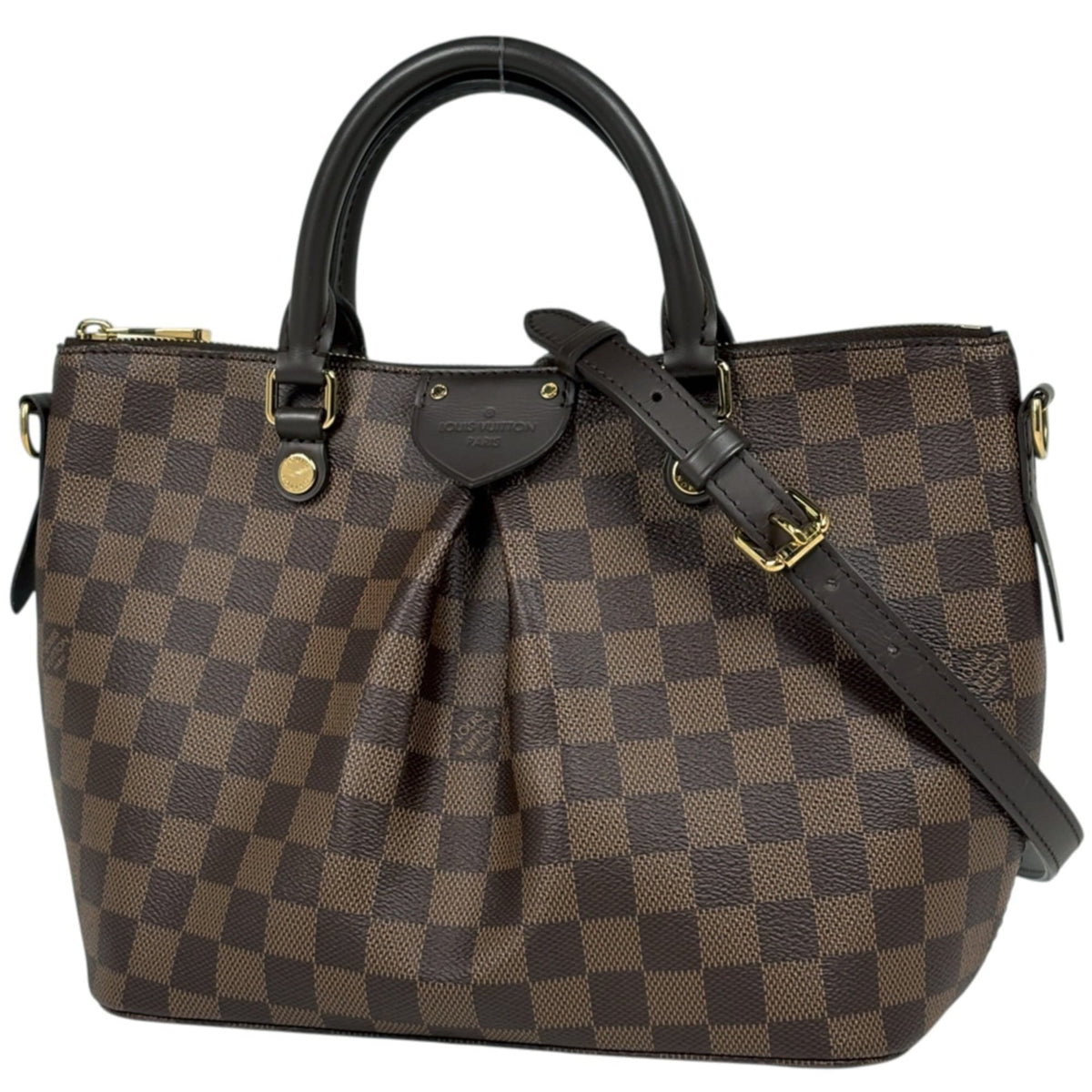 Louis Vuitton Brown Damier Canvas Handbag Shoulder Bag (Pre-Owned)