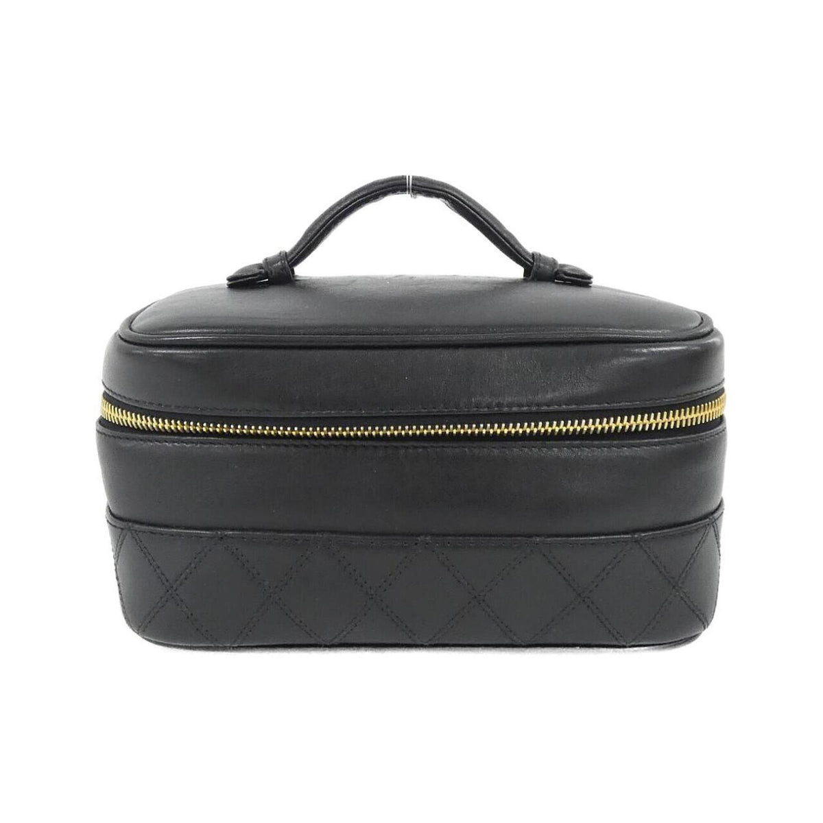 Chanel Black Leather Handbag (Pre-Owned)