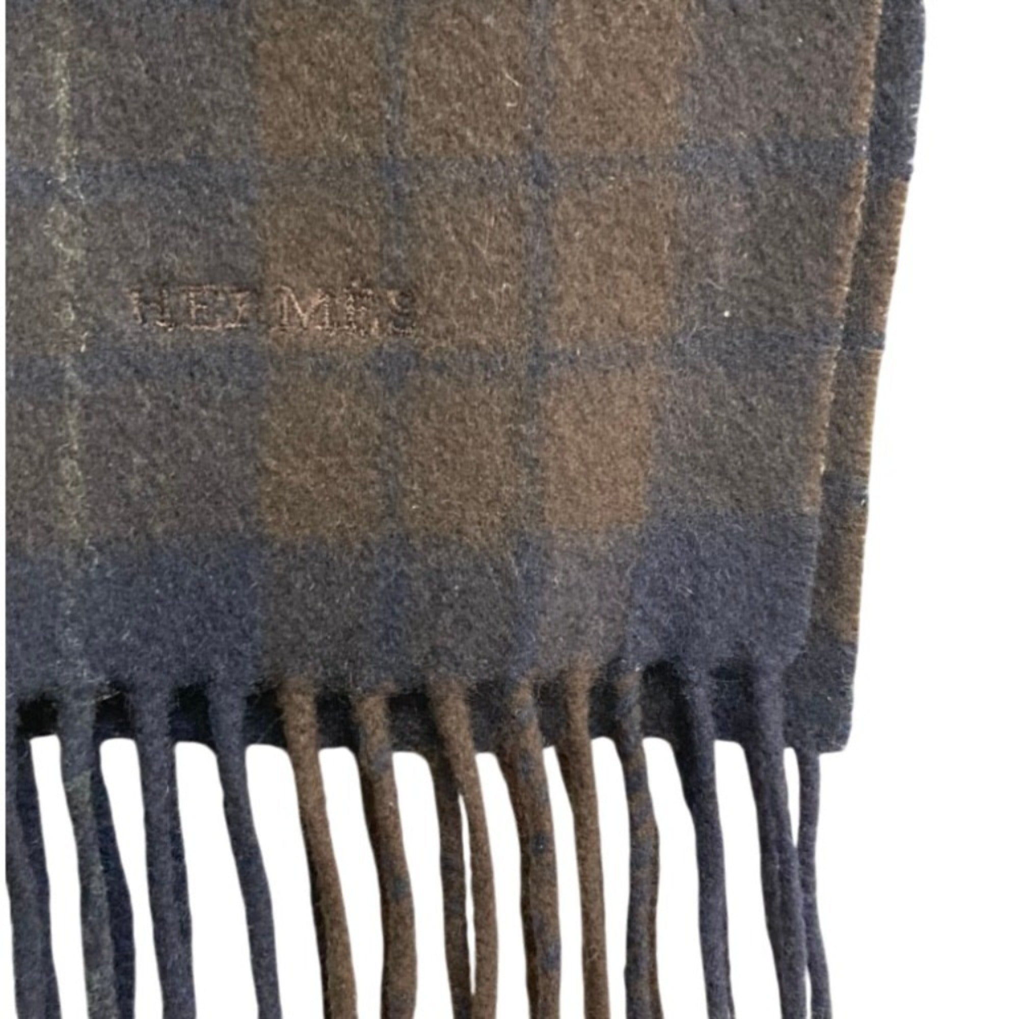 Hermes Brown Navy Cashmere (Pre-Owned)
